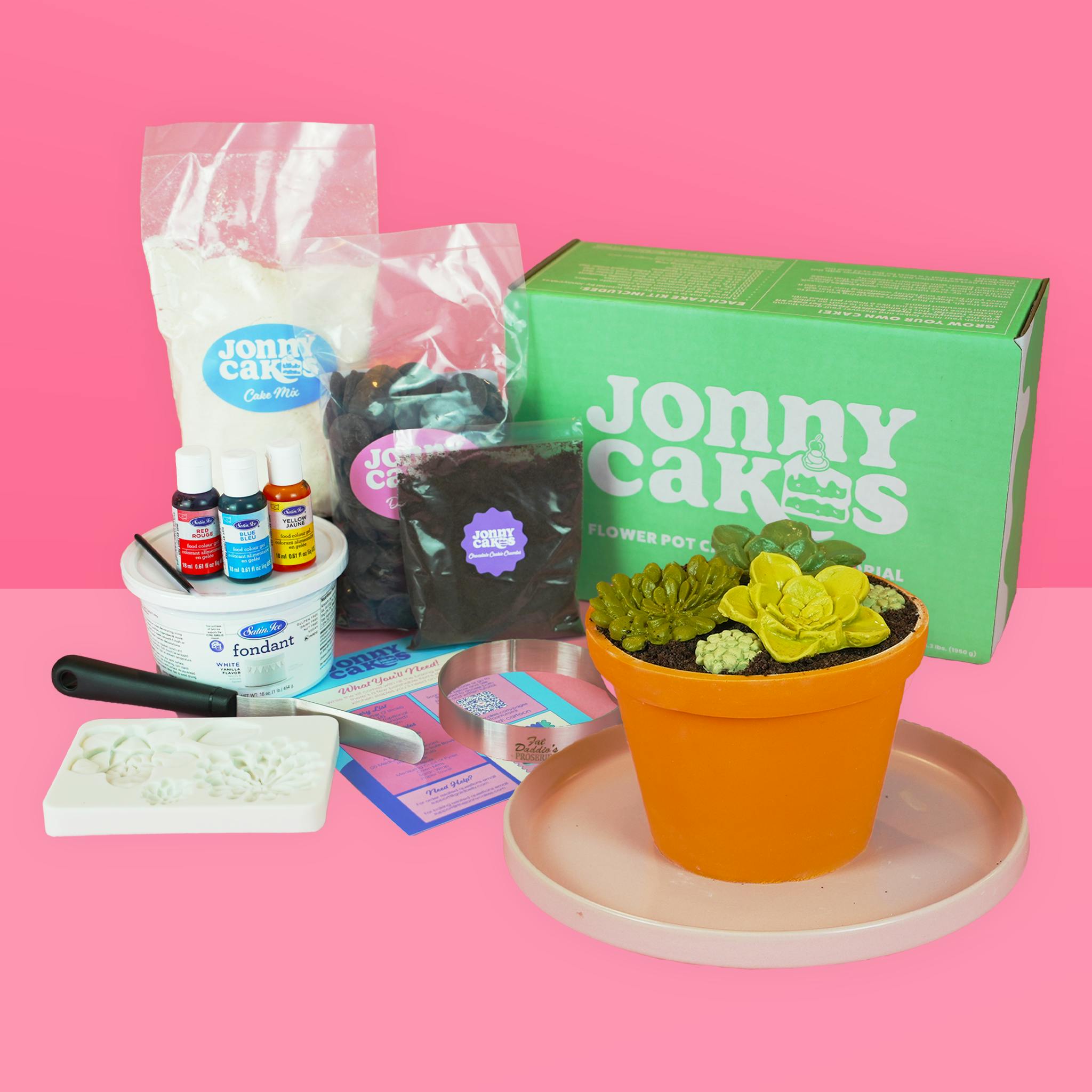 Realistic DIY Cake Kit + Cake Mix Bundle - 3 Pack by JonnyCakes - Alternate image 4