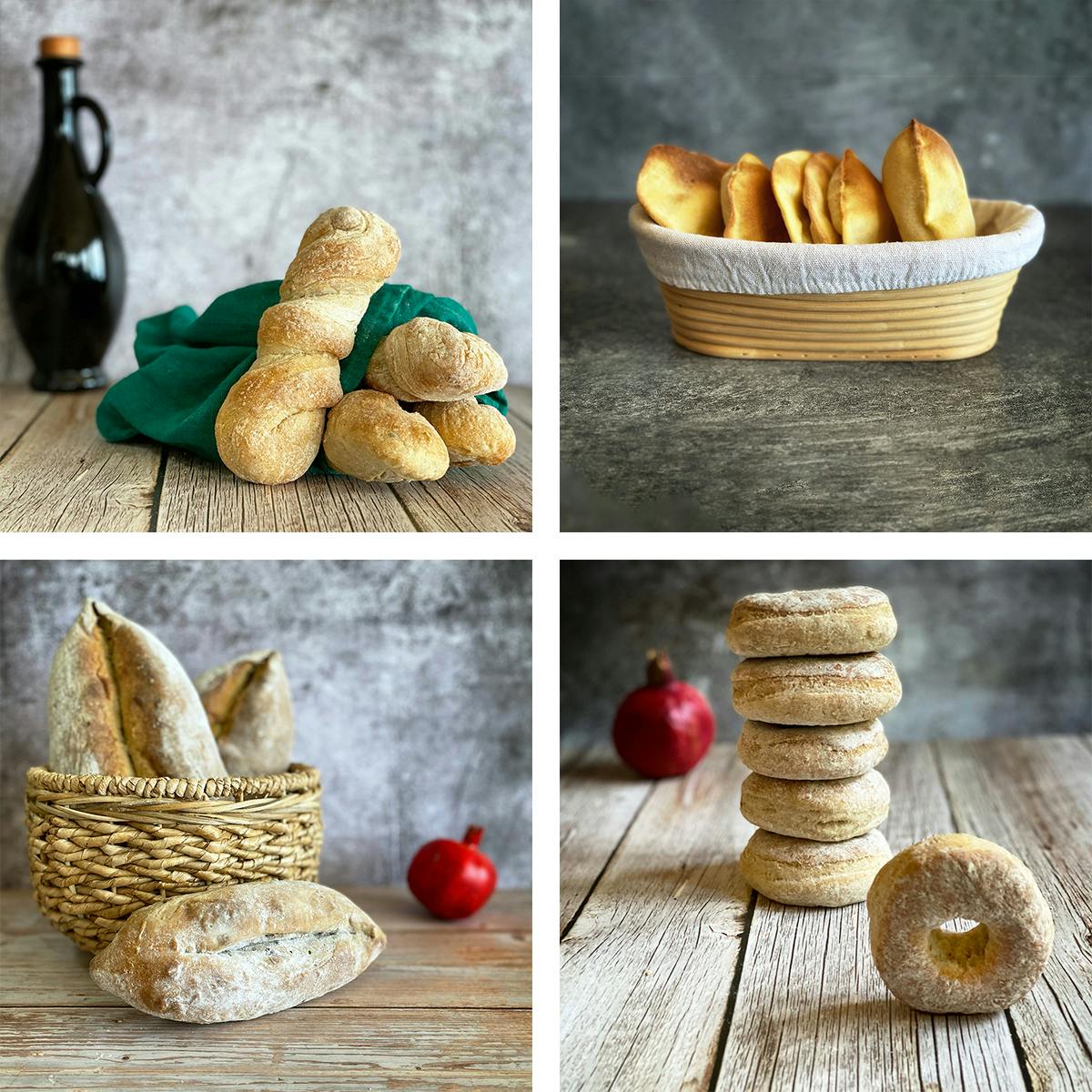 Ancient Roman Bread - Choose Your Own 12 Pack by Pistrinum by Tavola Mediterranea