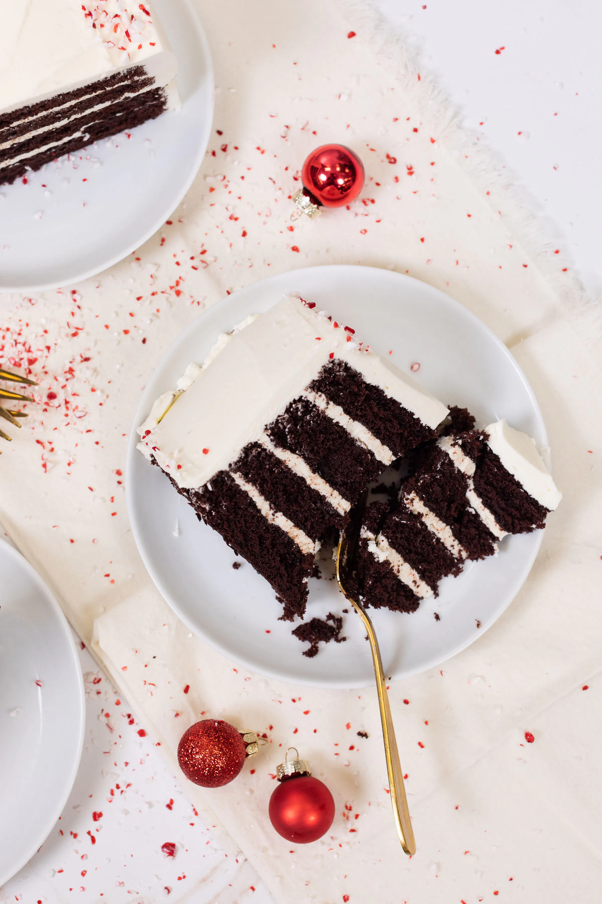 Chocolate Peppermint Cake by Caroline's Cakes - Alternate image 3