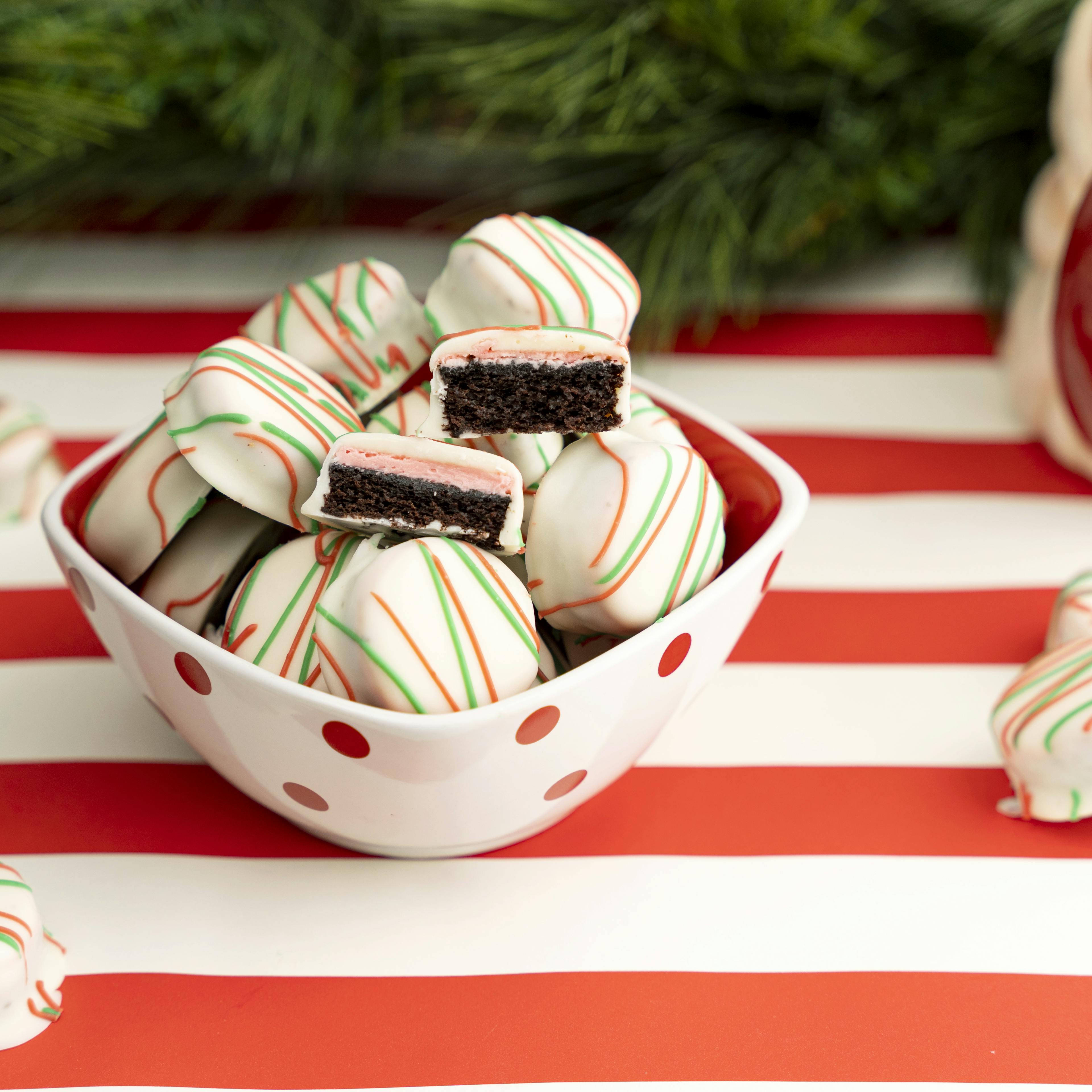 Peppermint Cake Bites by Caroline's Cakes - Alternate image 2