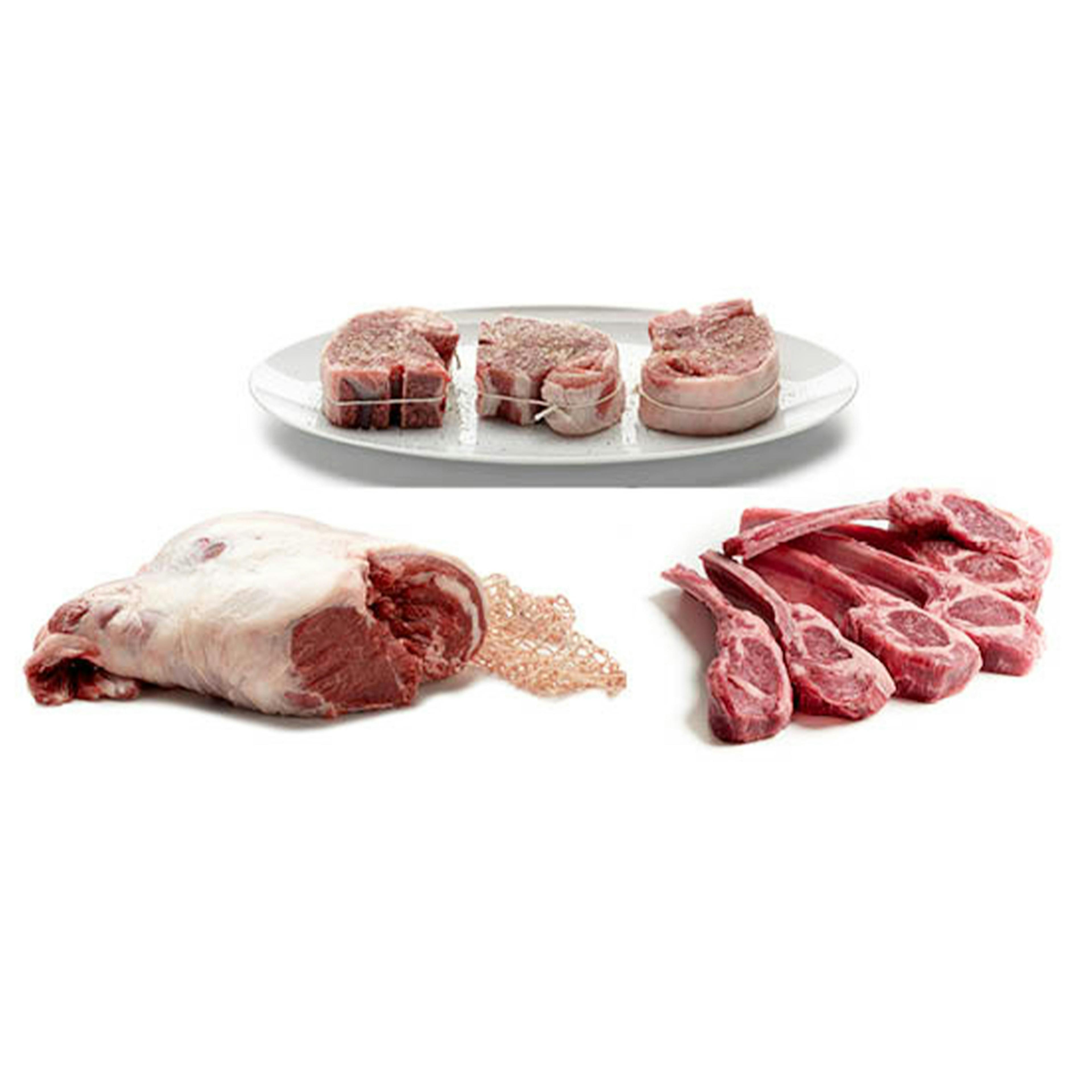 Lamb Rib Chops + Butterflied Leg of Lamb + Lamb Loin Chops by Pure Bred Lamb by Chef Thomas Keller & Keith Martin