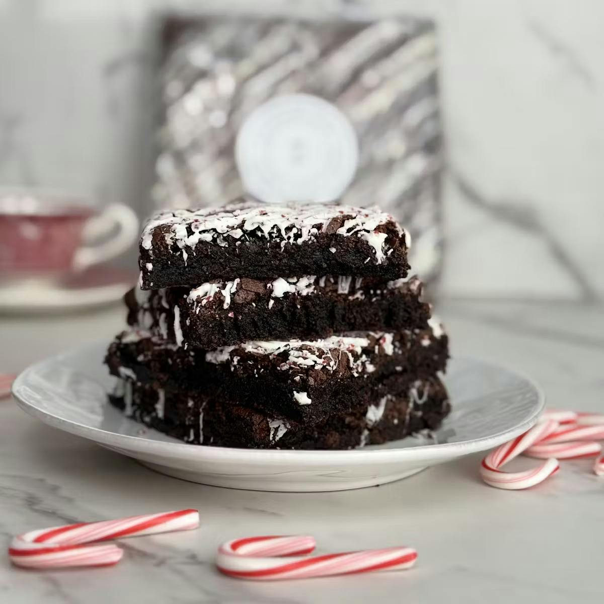 Peppermint Bark Brownies + Classic Brownies Combo (Gluten-Free) by Chef Geoffrey Zakarian - Alternate image 2