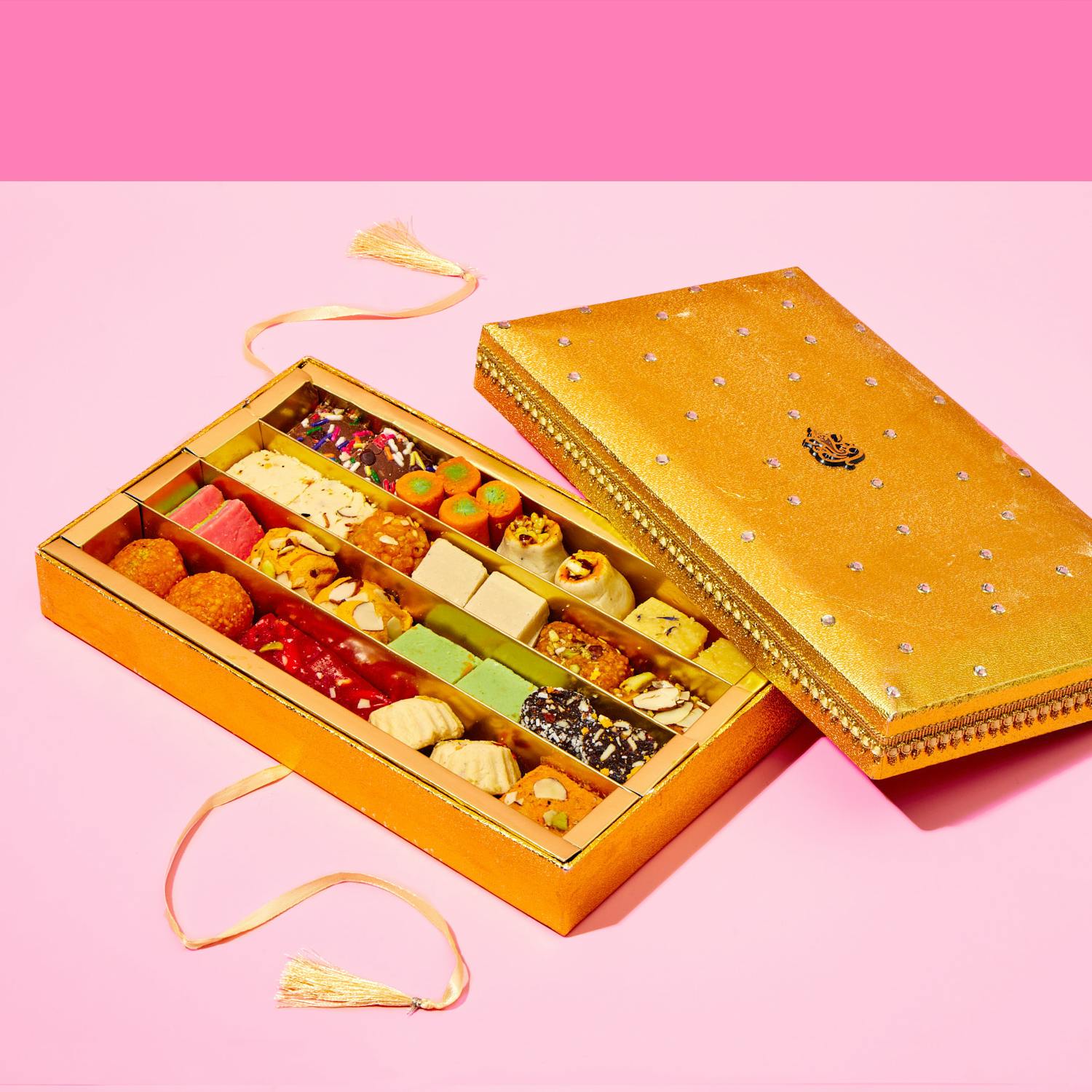 Maharaja Assorted Sweets Gift Box by Sukhadia's - Alternate image 1