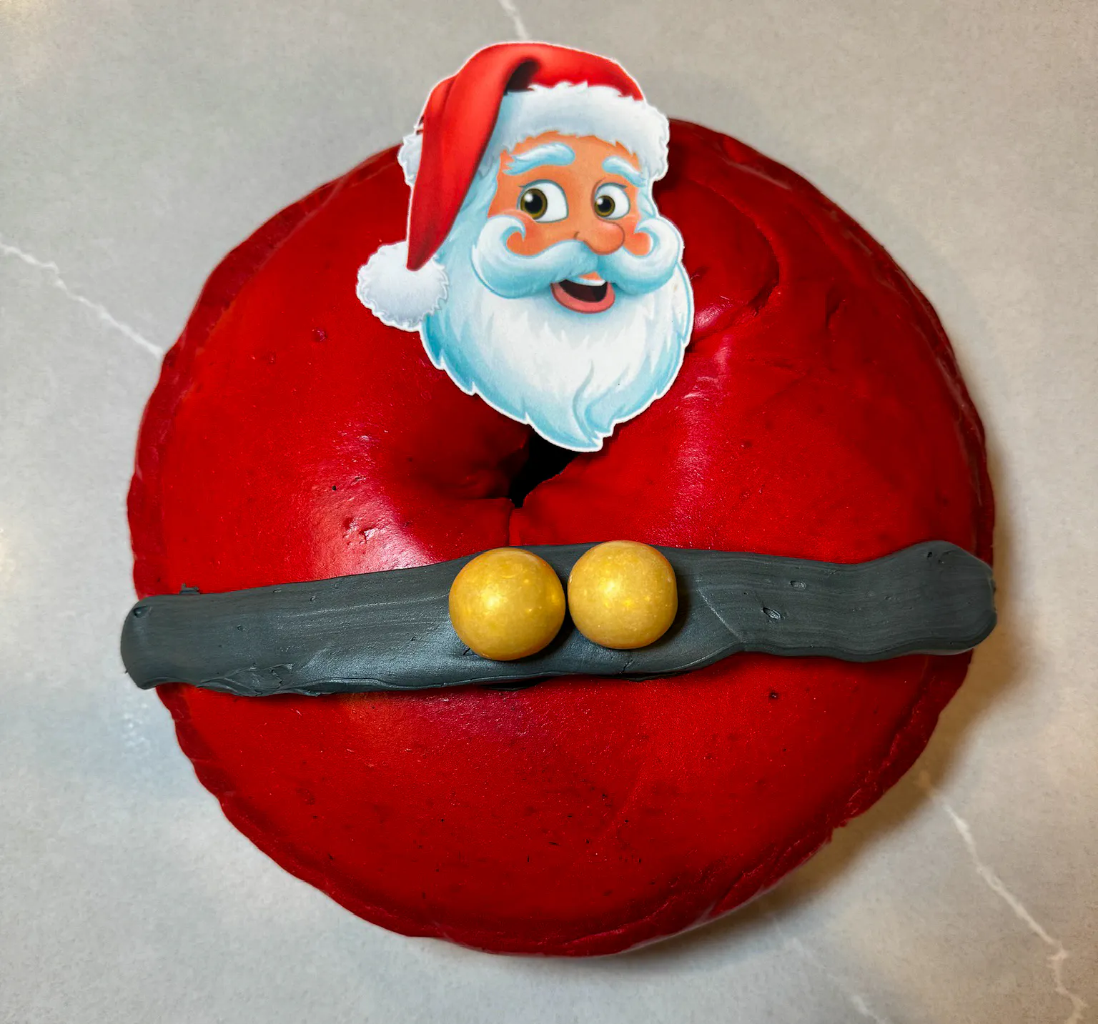 Santa Bagel Dozen - DIY Kit by The Bagel Nook