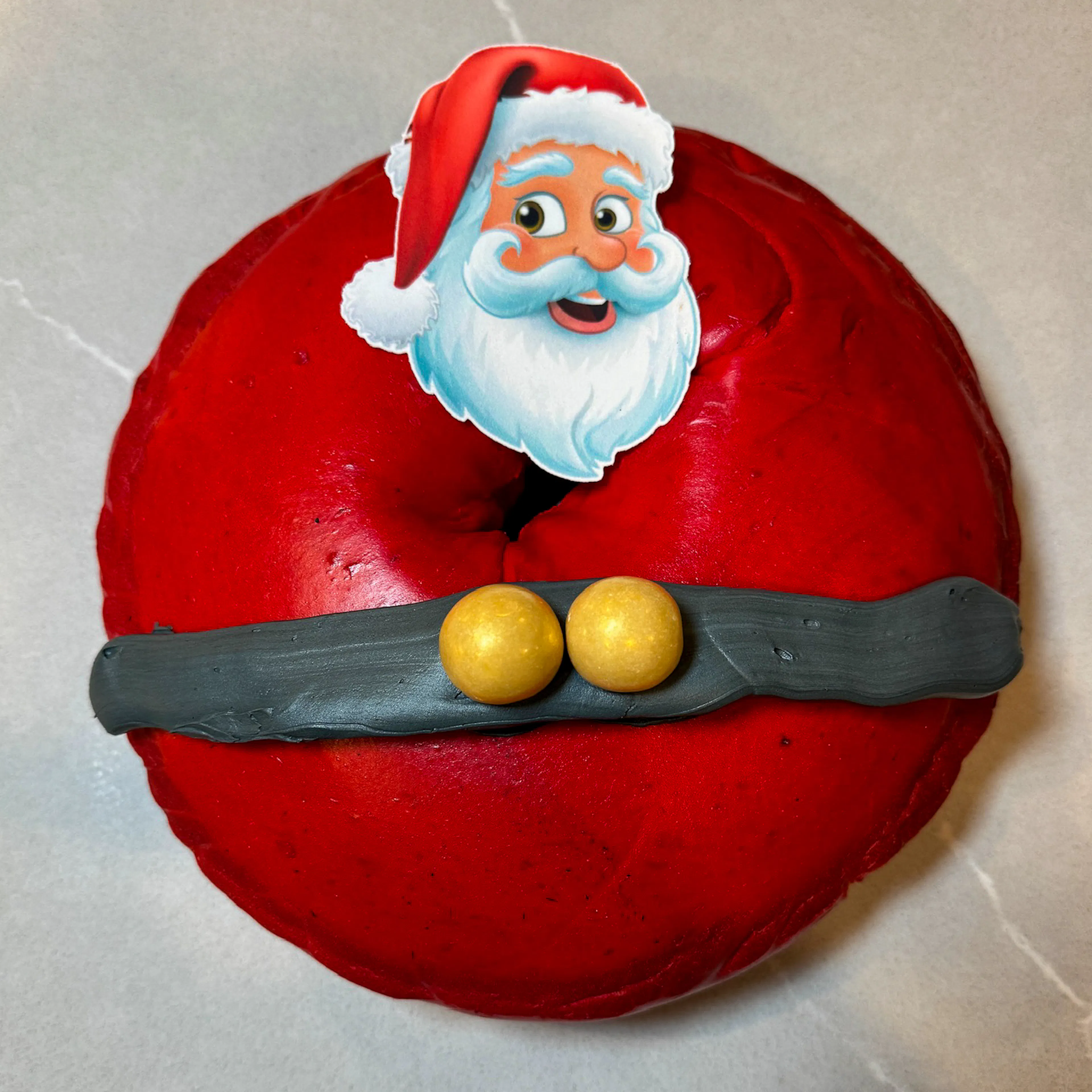 Santa Bagel Dozen - DIY Kit by The Bagel Nook