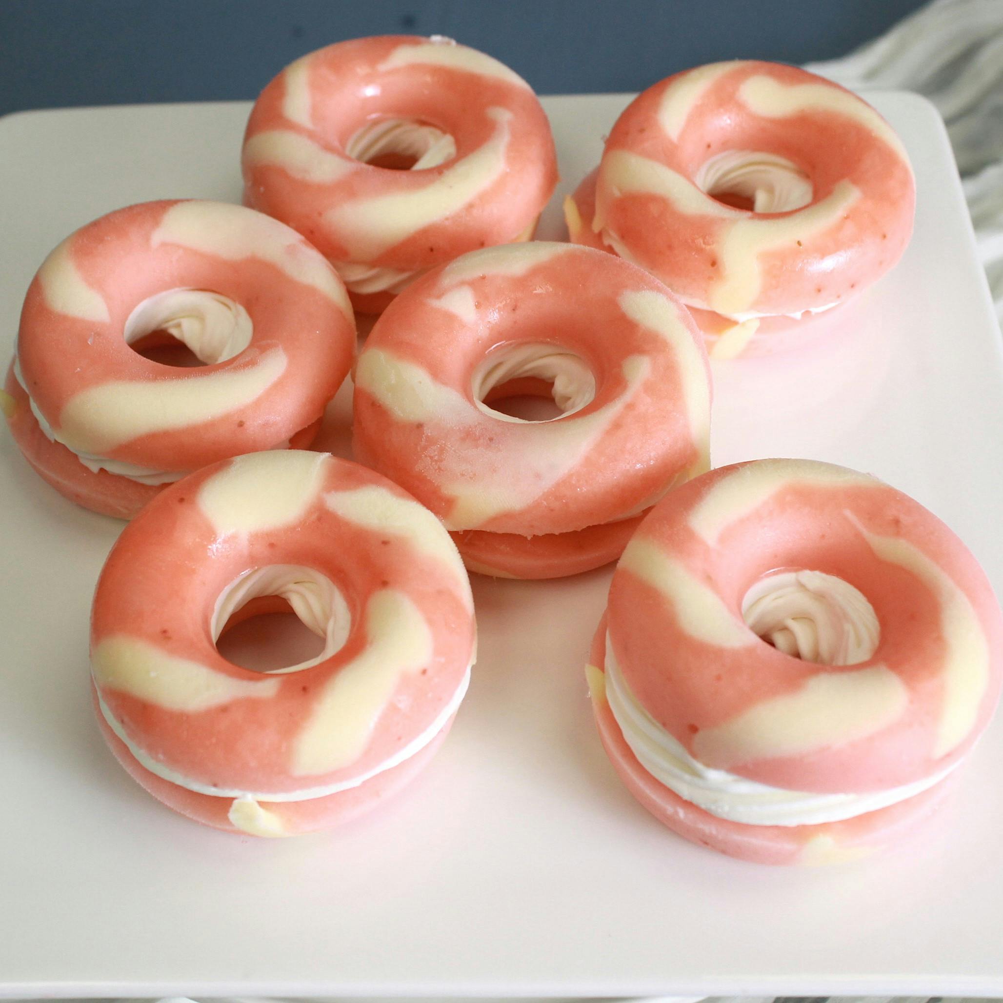 Choose Your Own Sorbet Donuts - 12 Pack by Elegant Desserts - Alternate image 1
