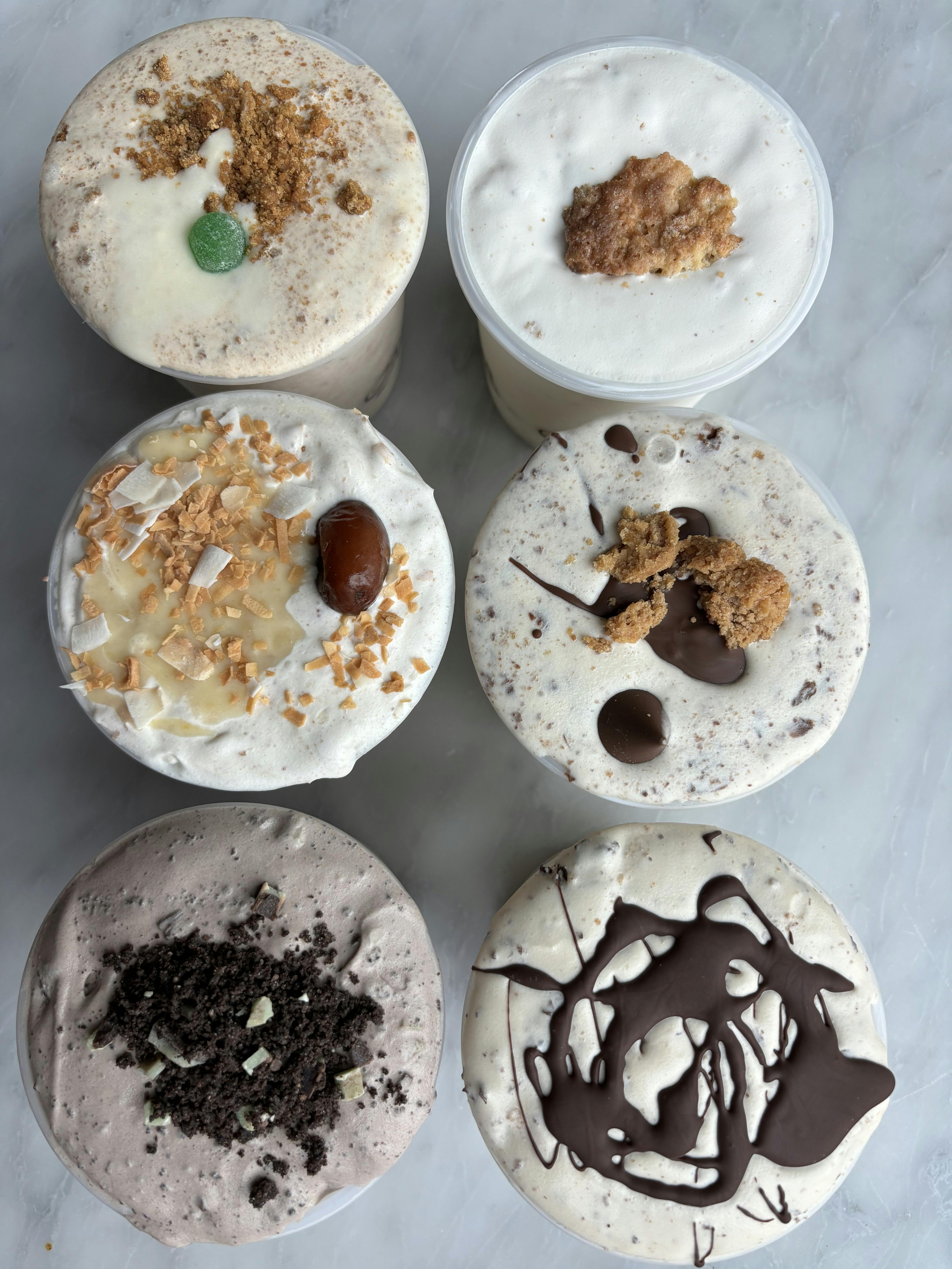Holiday Cookie Ice Cream - 6 Pack by Caffè Panna Ice Cream