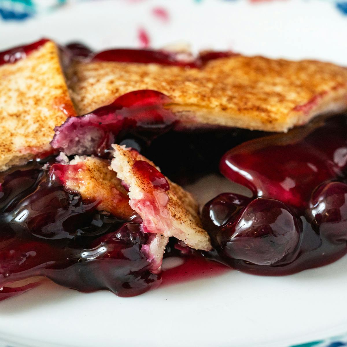 Blueberry Cobbler by Aunt Evelyn's Peach Cobbler