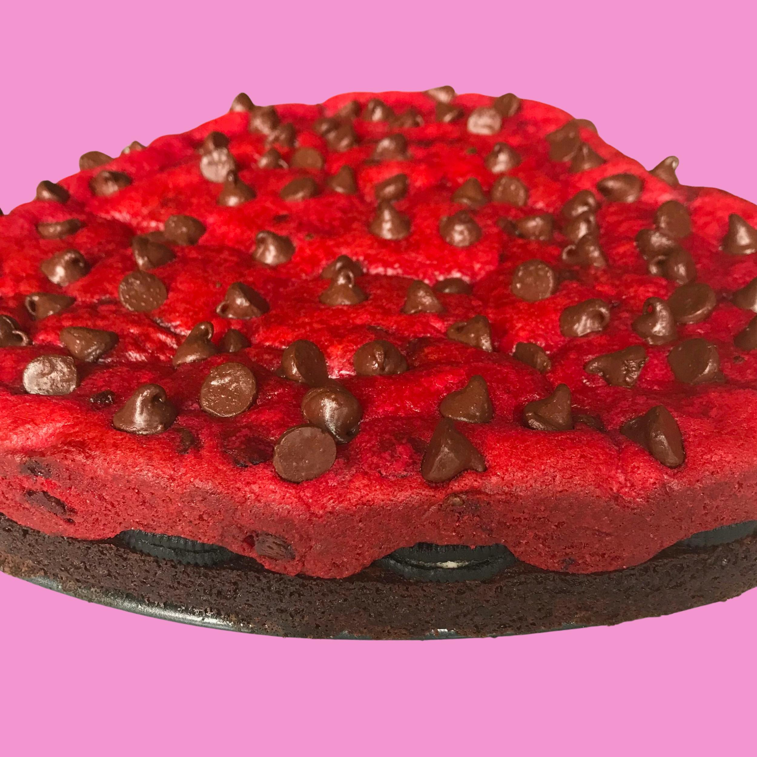Valentine's Day Heart Brookie Cake by Baked in Color - Alternate image 1