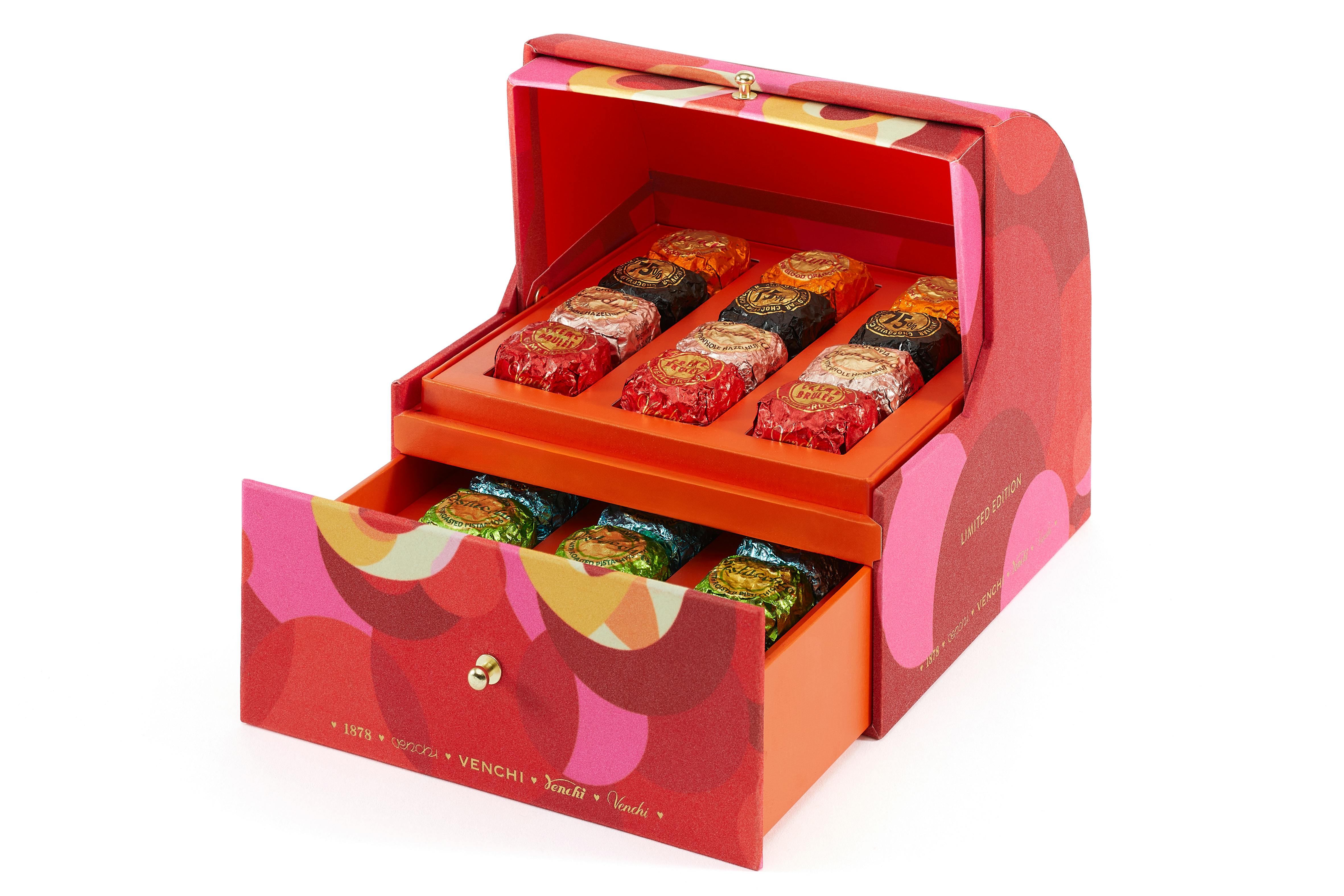 "Lunar New Year Treasures" Assorted Chocolates Gift Box by Venchi - Alternate image 2