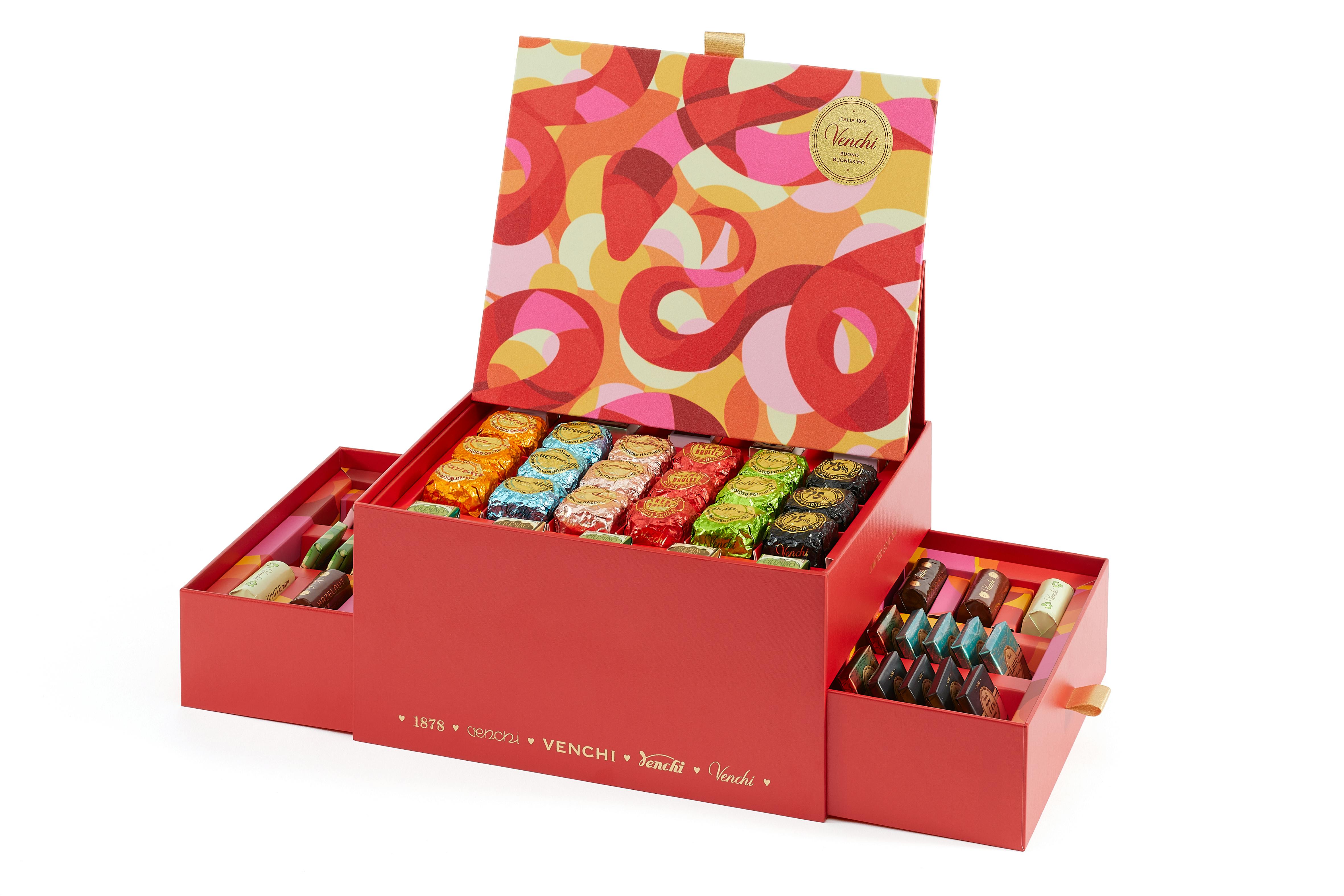 Lunar New Year Double Layer Chocolate Gift Box - Large by Venchi - Alternate image 2
