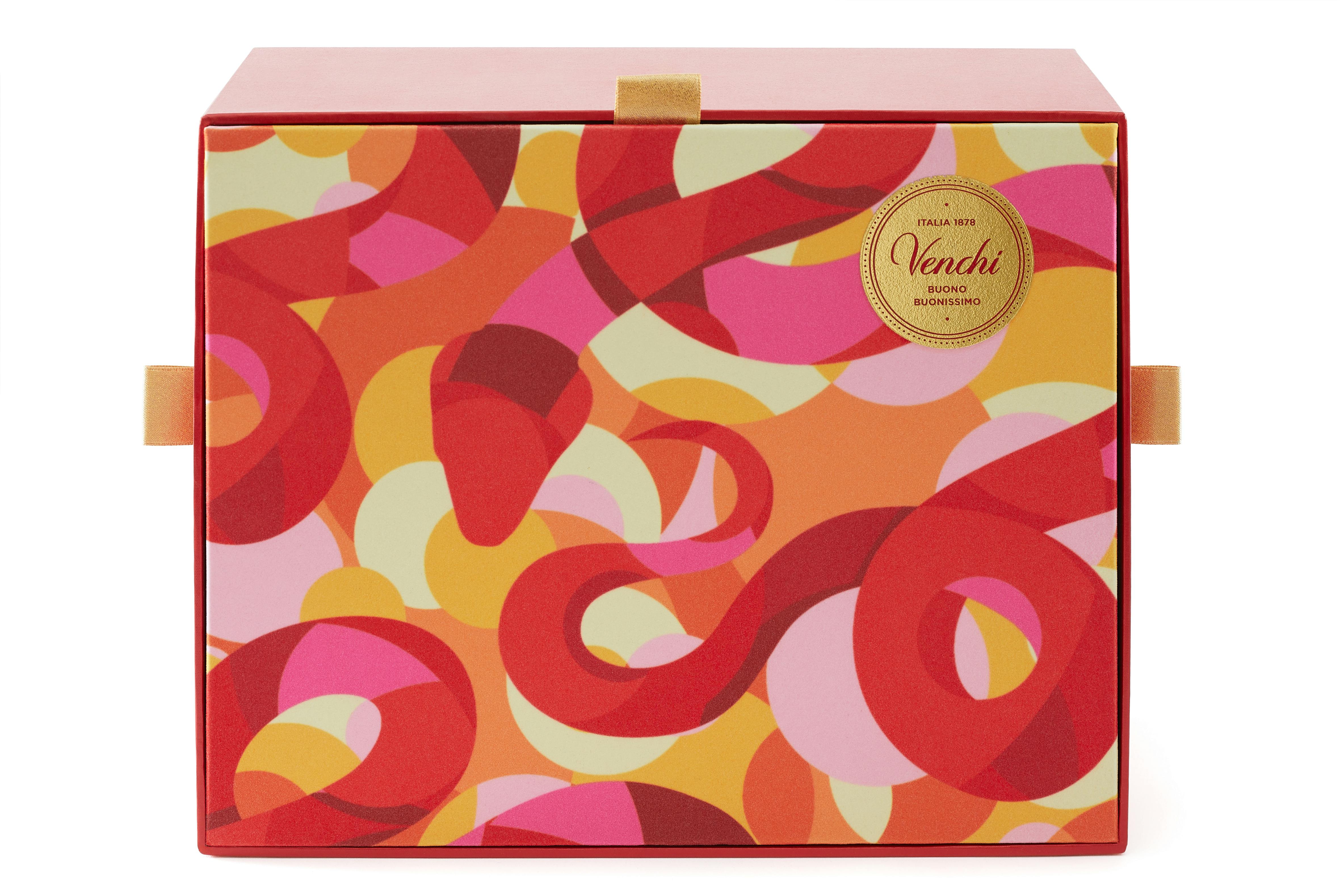 Lunar New Year Double Layer Chocolate Gift Box - Large by Venchi - Alternate image 1