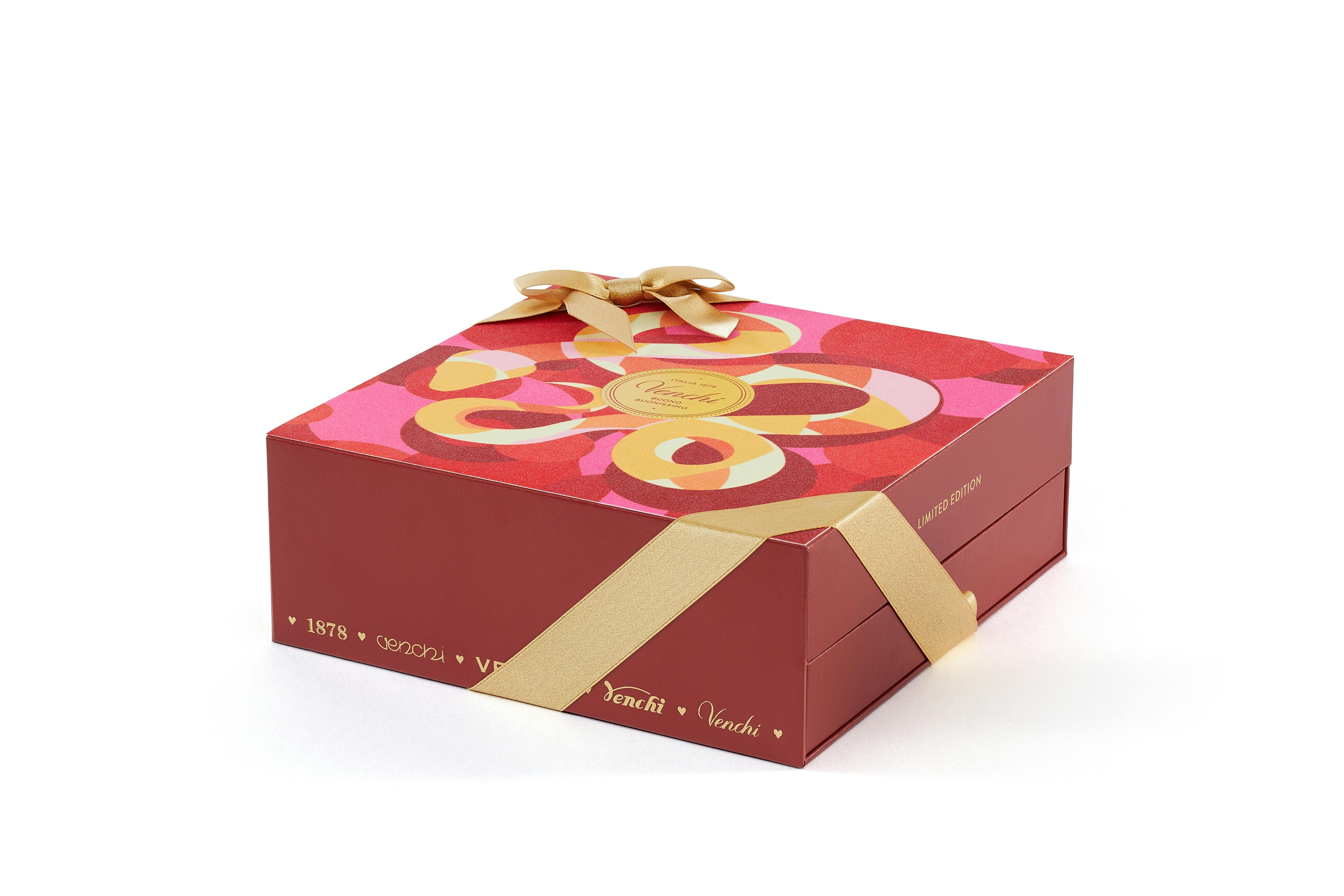 Lunar New Year Double Layer Chocolate Gift Box - Medium by Venchi - Alternate image 2