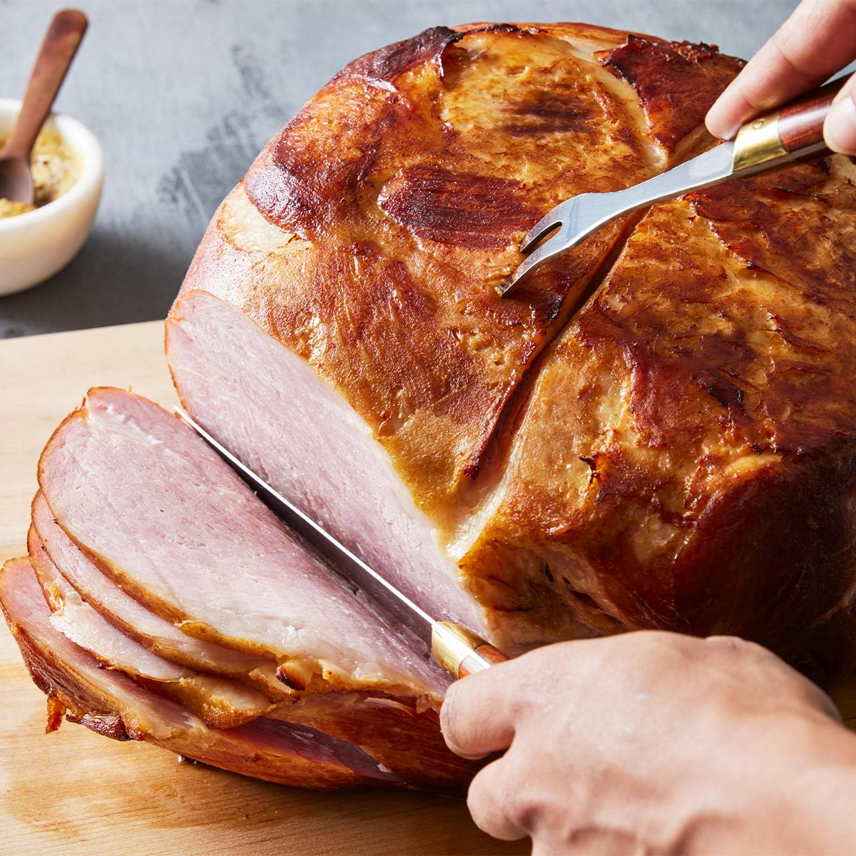 Signature Double Smoked Natural Shaped Carving Ham by Weaver's of Wellsville