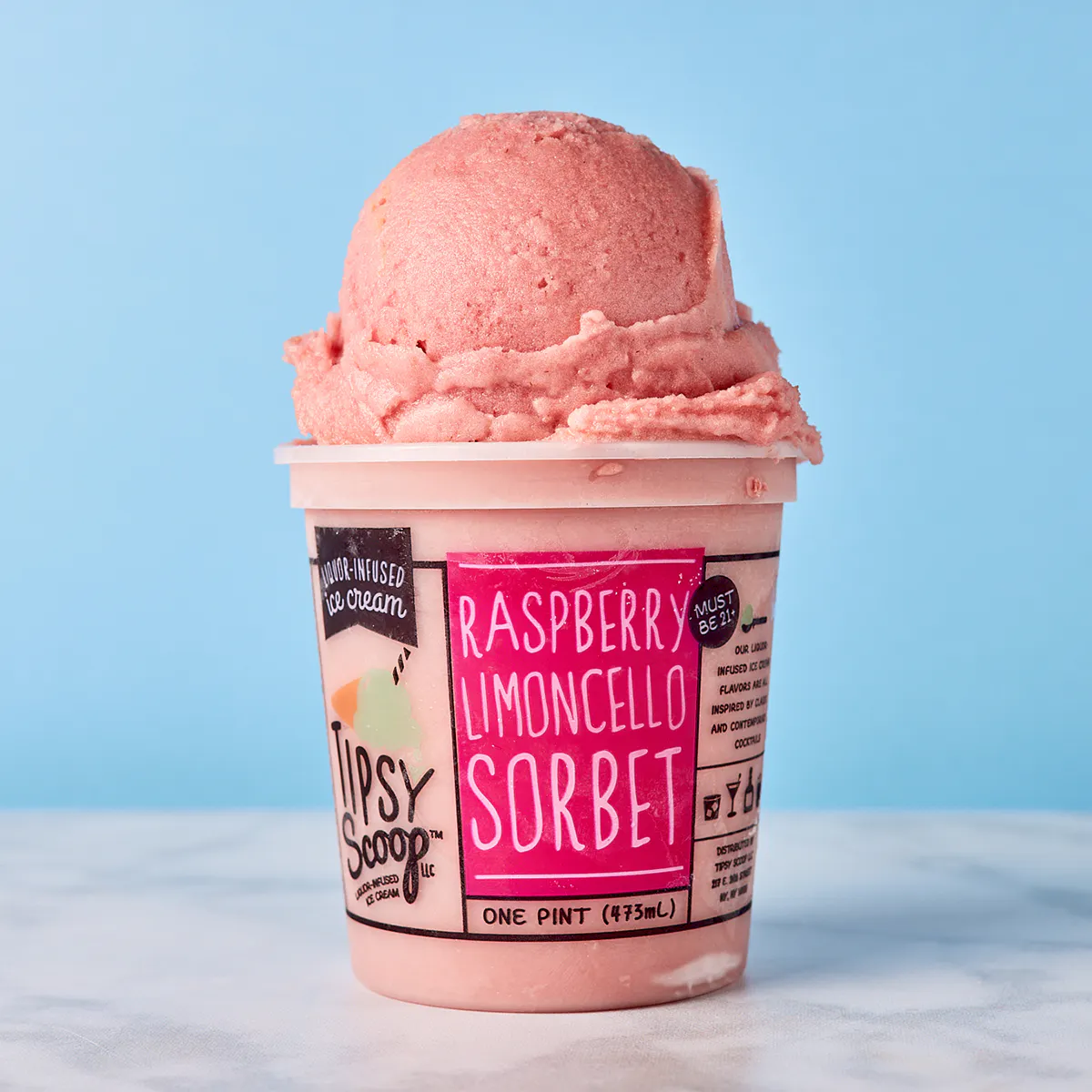 "Sips & Scoops NYE" Boozy Ice Cream - 4 Pints by Tipsy Scoop Boozy Ice Cream - Alternate image 4