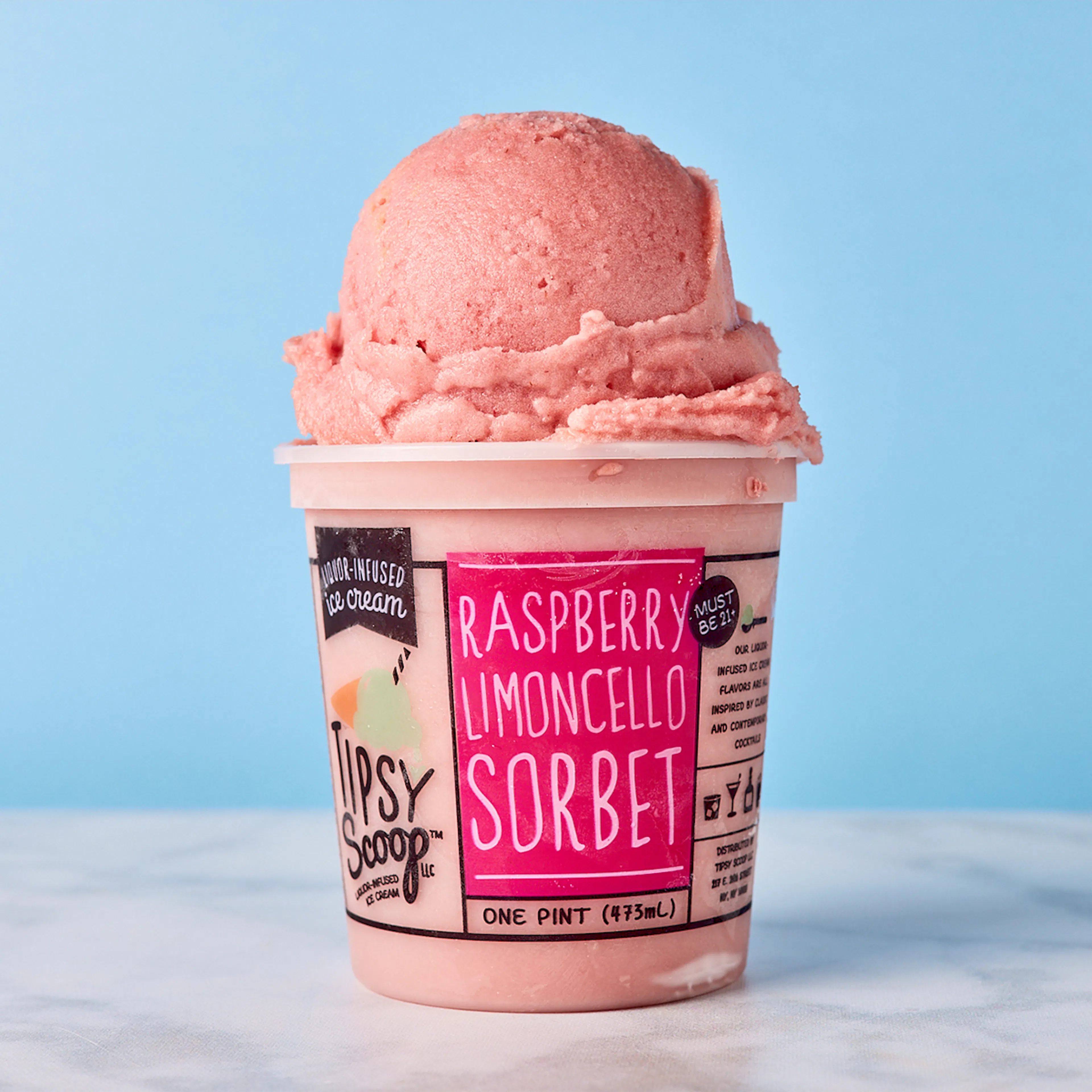 "Sips & Scoops NYE" Boozy Ice Cream - 4 Pints by Tipsy Scoop Boozy Ice Cream - Alternate image 4