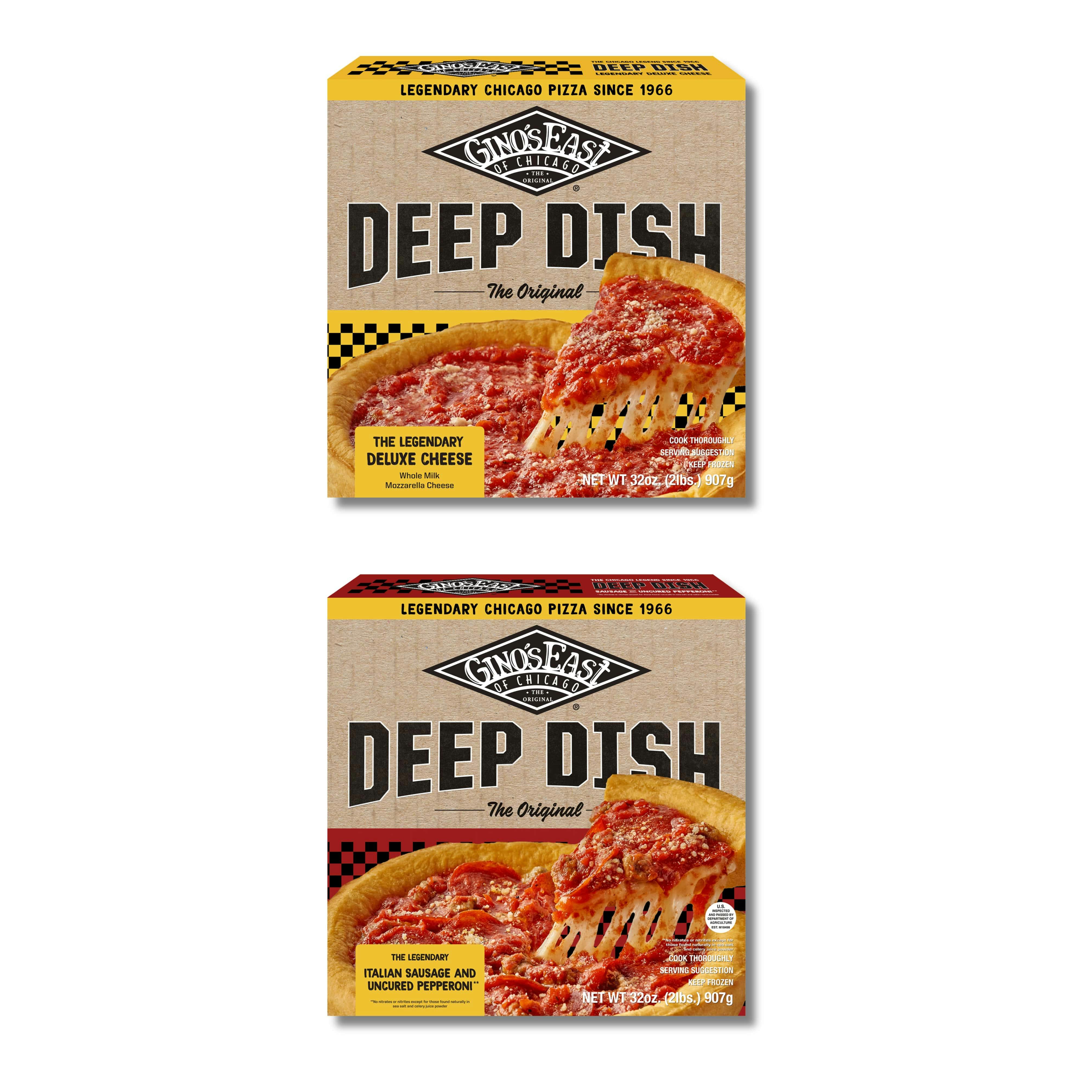 Chicago Deep Dish Pizza Box - Choose Your Own 2 Pack by Gino's East - Alternate image 1