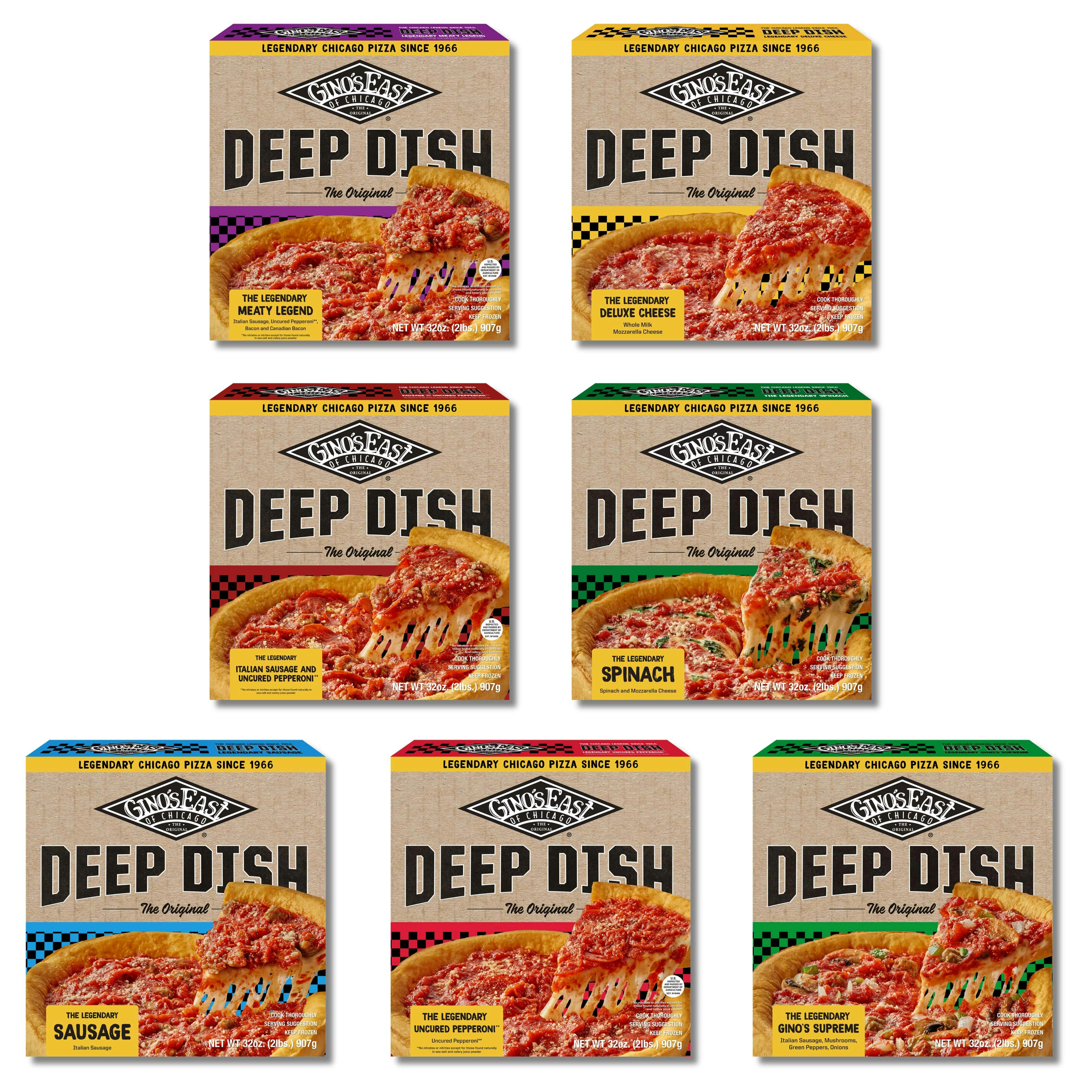 Chicago Deep Dish Pizza Box - Choose Your Own 7 Pack by Gino's East - Alternate image 1