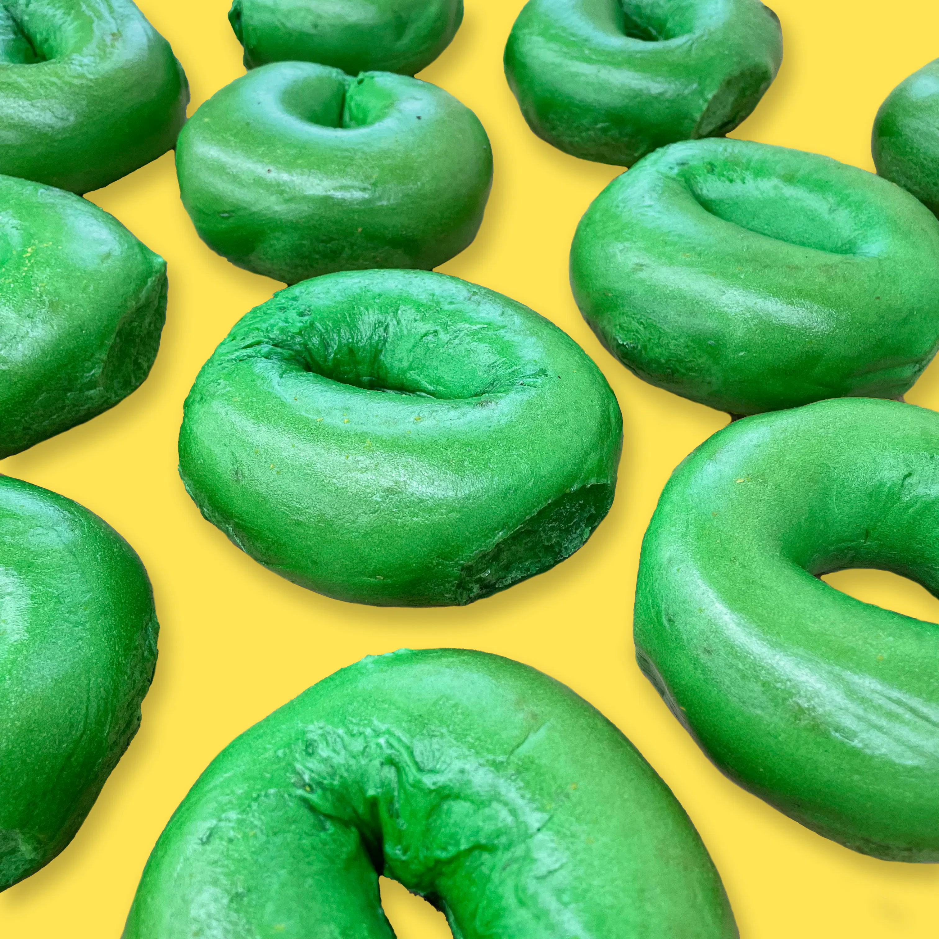 St. Patrick's Day Green Bagels - Dozen by Collegetown Bagels - Alternate image 2