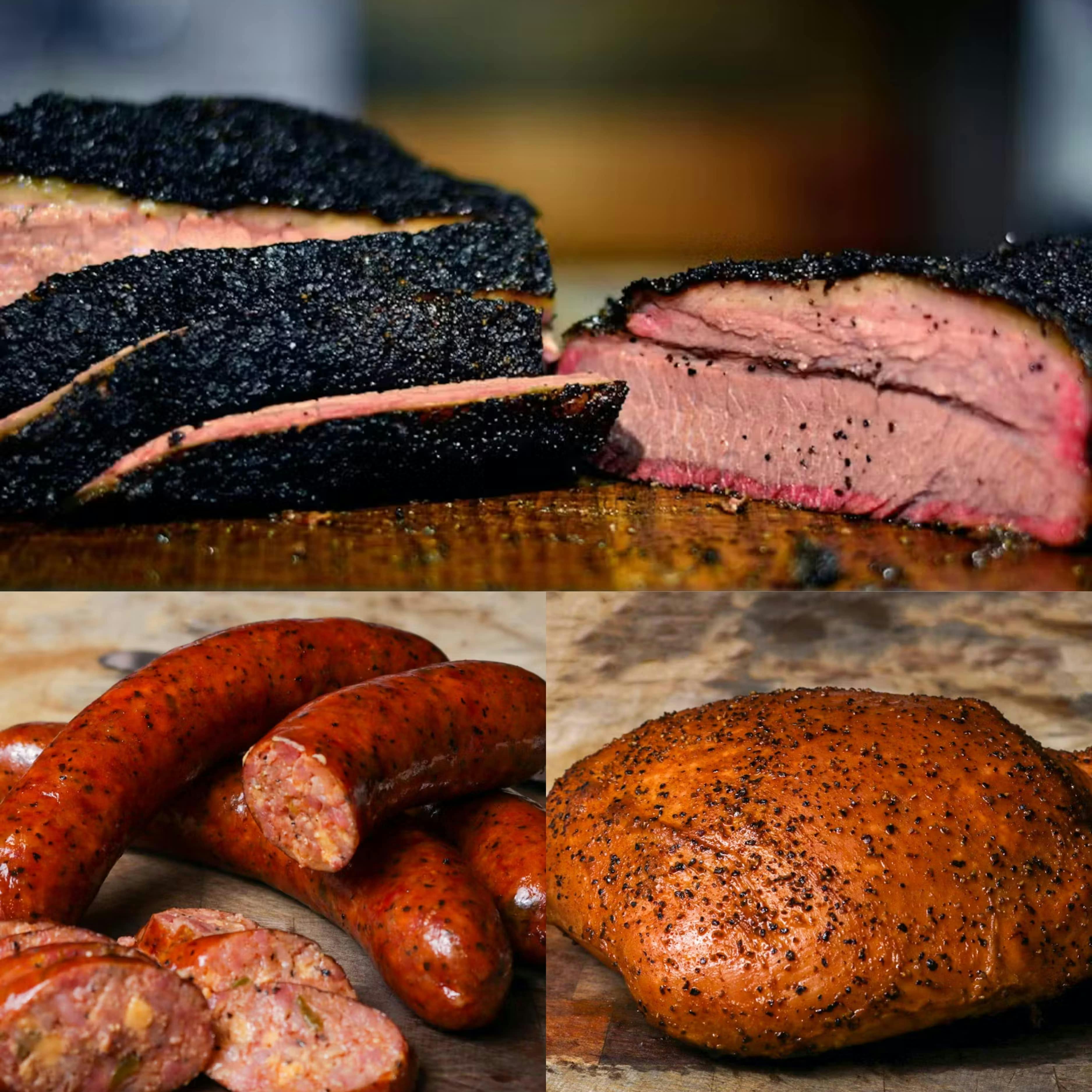 Texas Family Feast - Brisket, Turkey Breast, and Sausage by Terry Black's Barbecue