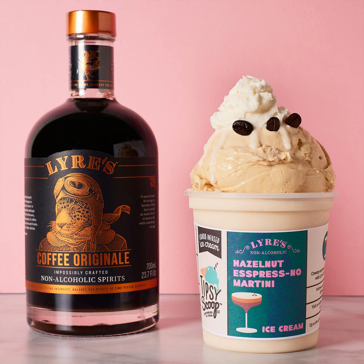 Lyre's X Tipsy Scoop "Dry January" Mocktail Ice Cream - 4 Pack by Tipsy Scoop Boozy Ice Cream - Alternate image 9