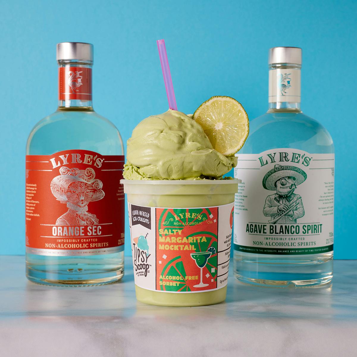 Lyre's X Tipsy Scoop "Dry January" Mocktail Ice Cream - 4 Pack by Tipsy Scoop Boozy Ice Cream - Alternate image 6