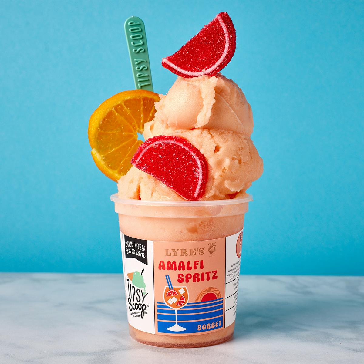 Lyre's X Tipsy Scoop "Dry January" Mocktail Ice Cream - 4 Pack by Tipsy Scoop Boozy Ice Cream - Alternate image 4