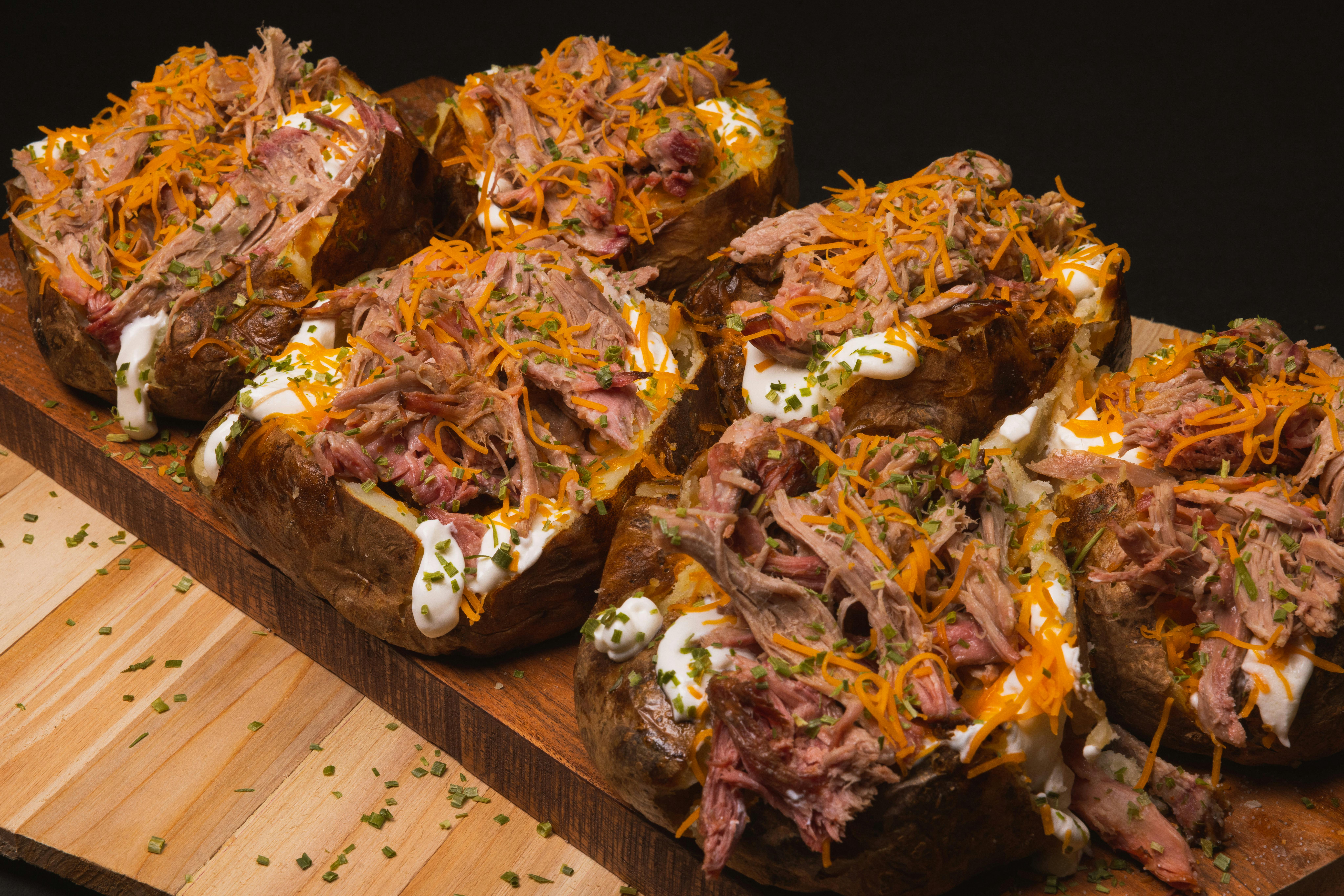 Stuffie Tater” Giant BBQ-Stuffed Baked Potato Pack by LawLers