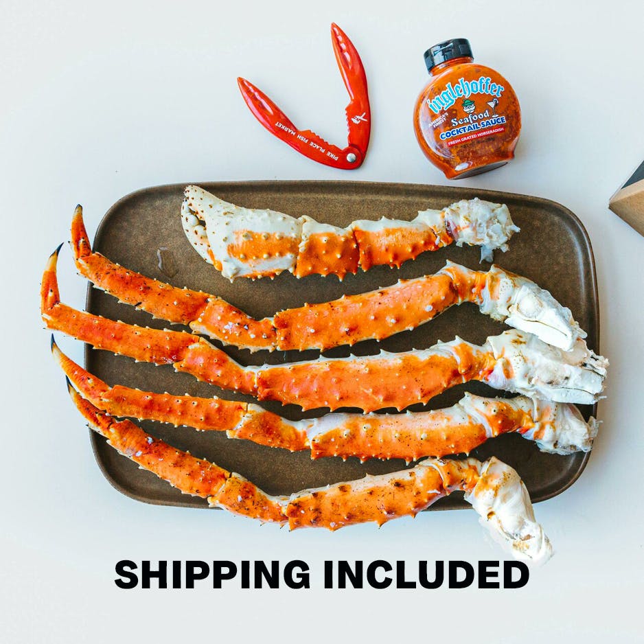 King Crab Feast - Wild, Alaska, 4lbs by Pike Place Fish Market