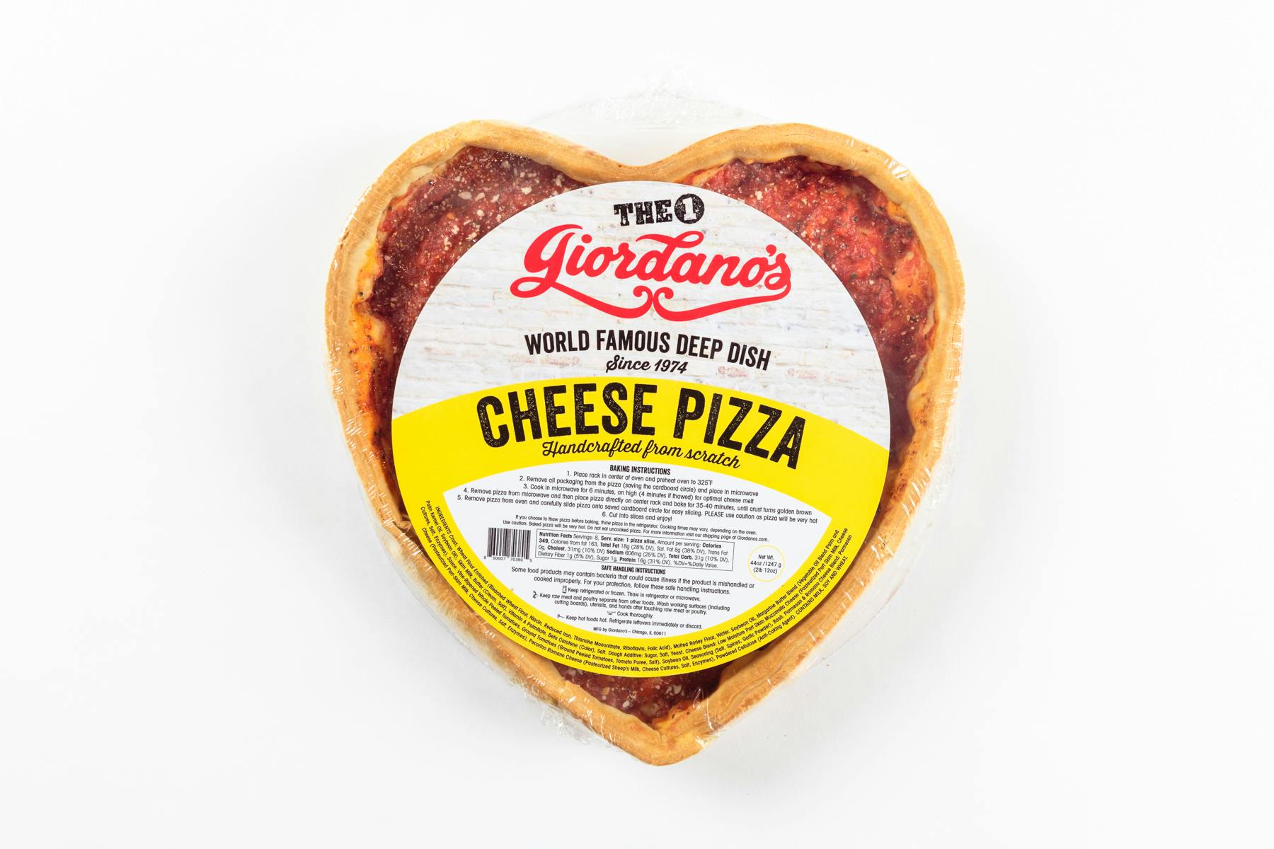 Chicago Deep Dish Heart-Shaped Pizza - Choose Your Own 2 Pack by Giordano's Pizza - Alternate image 5