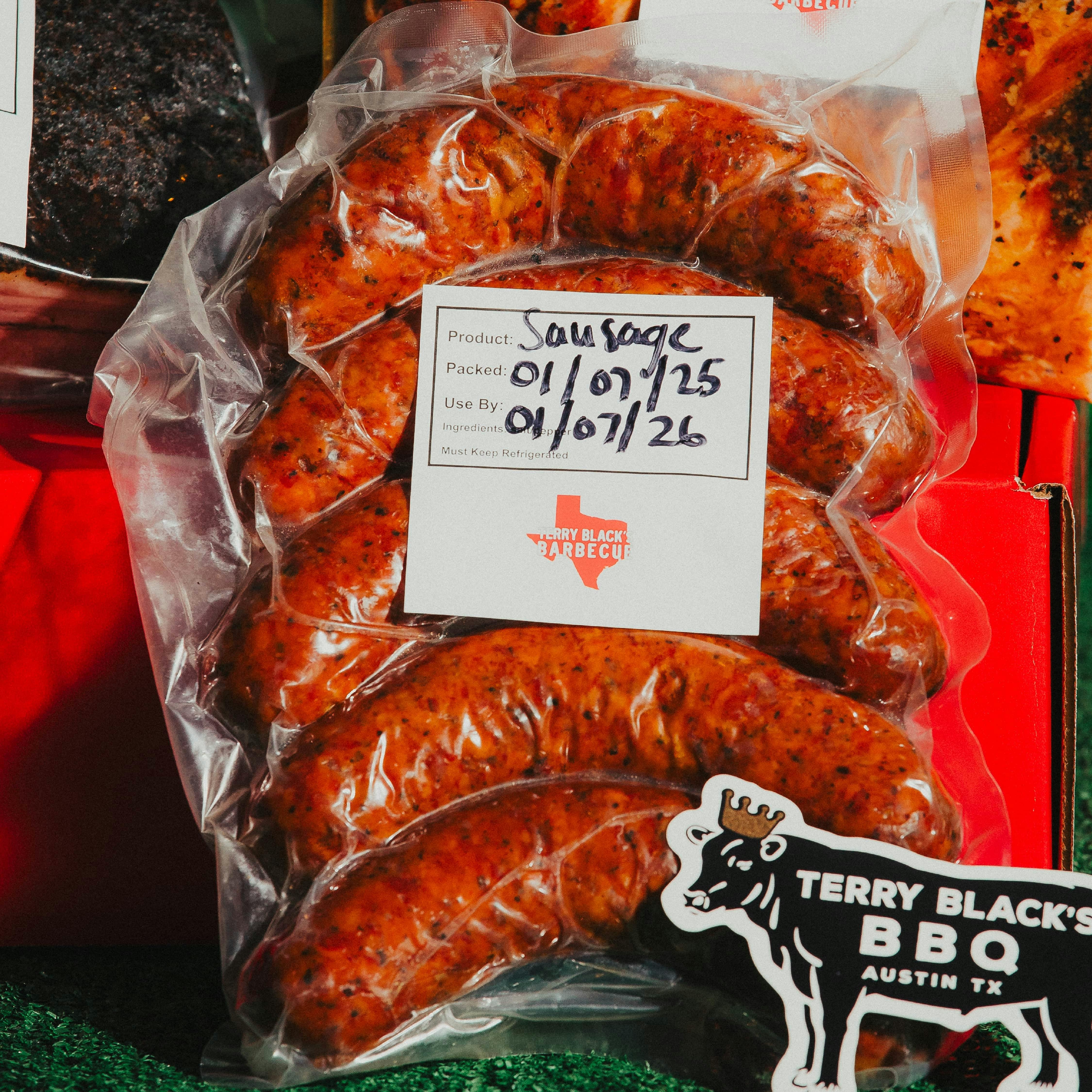 Game Day Party Pack - 1/2 Brisket, Pork Ribs, and Sausage by Terry Black's Barbecue - Alternate image 2