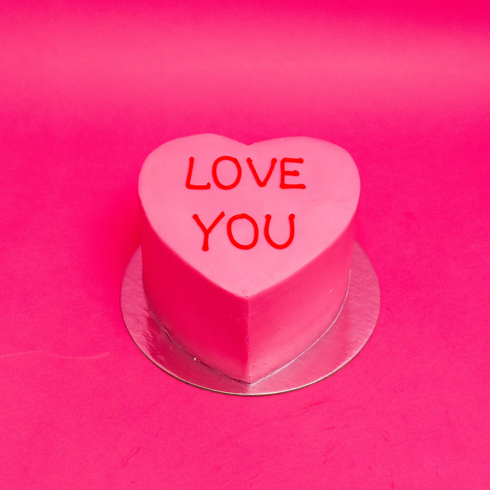 Conversation Heart Explosion® Cake by Flour Shop - Alternate image 3
