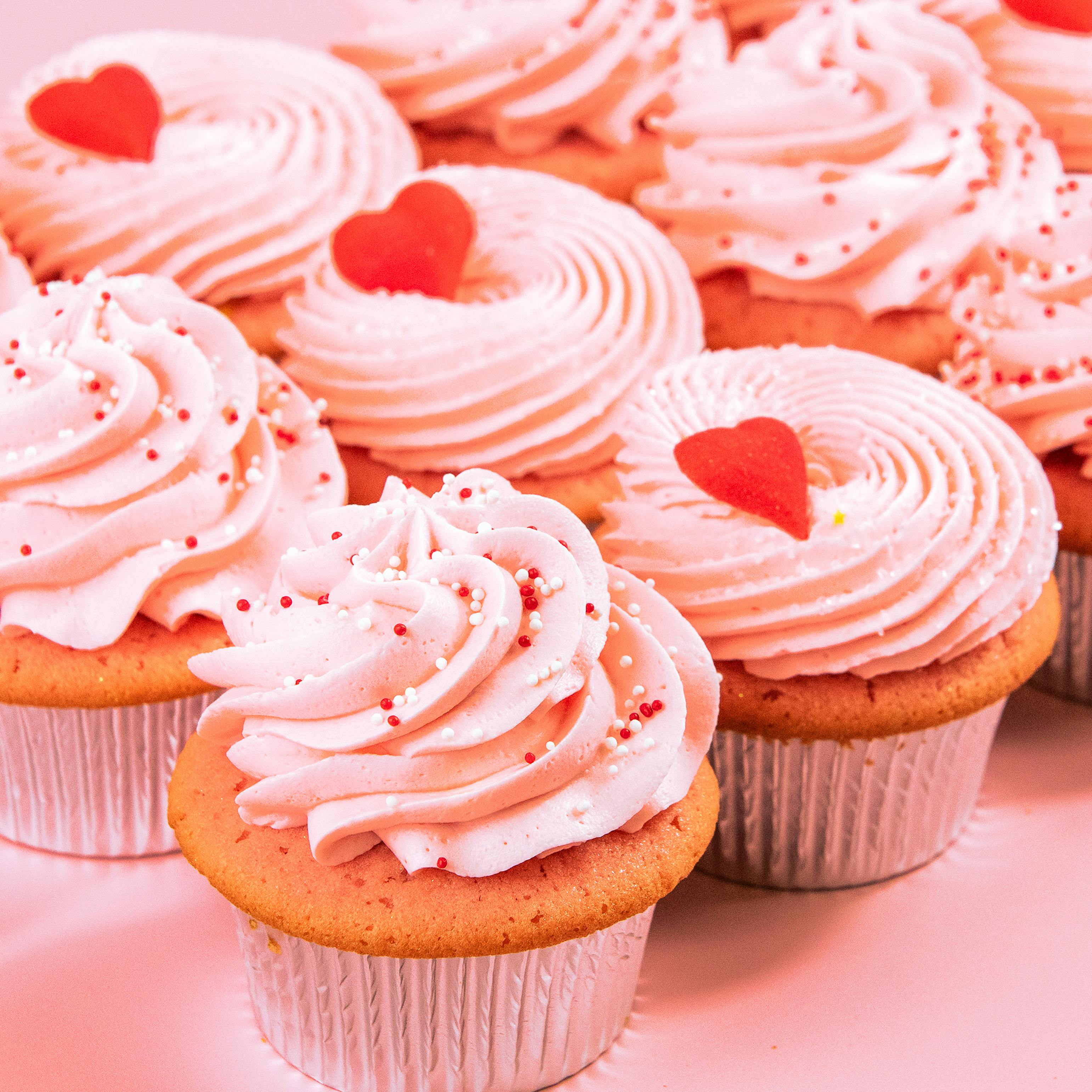 Pink Champagne Surprise Cupcakes - 12 Pack by Trophy Cupcakes - Alternate image 1