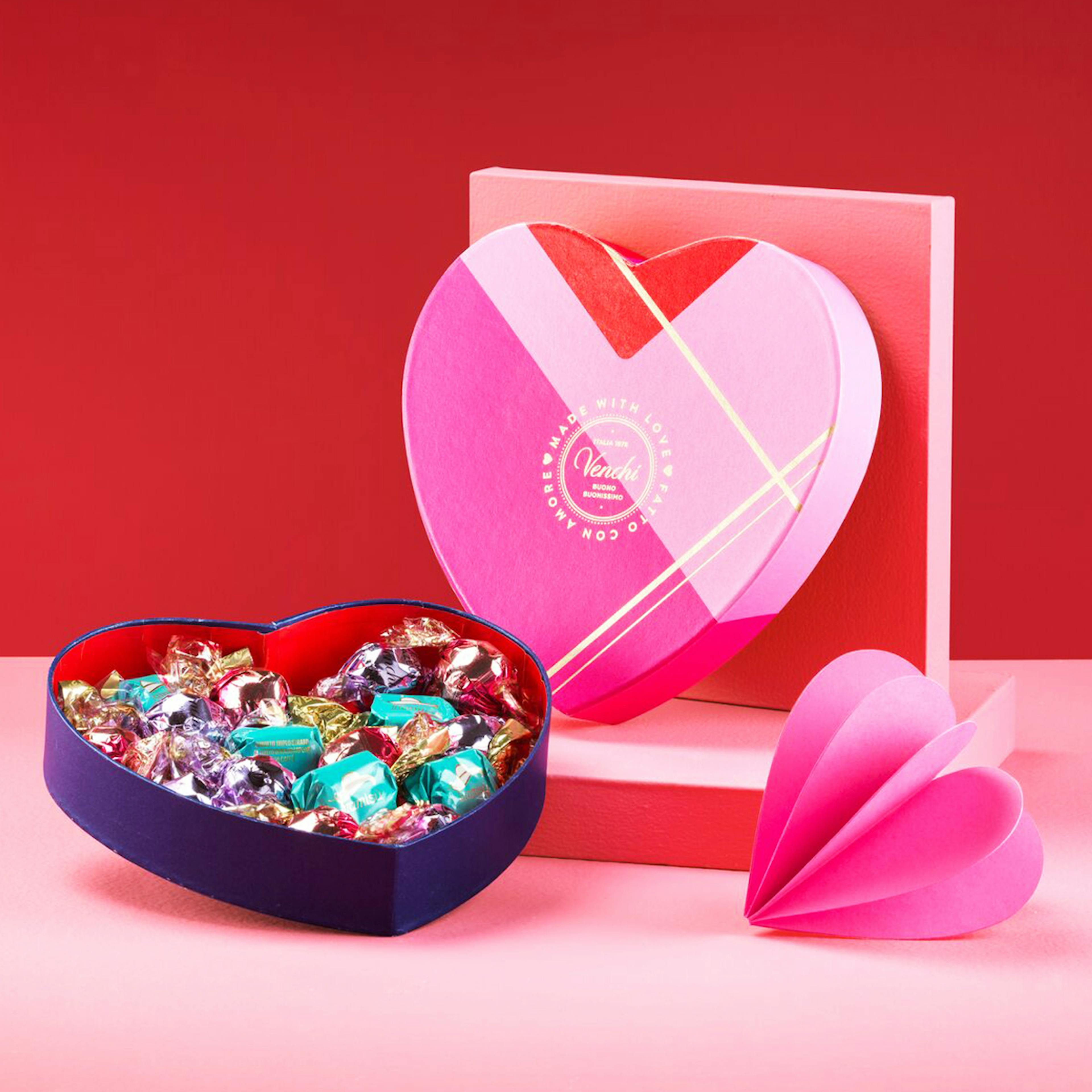 Valentine's Day Heart Shaped Chocolate Gift Box by Venchi