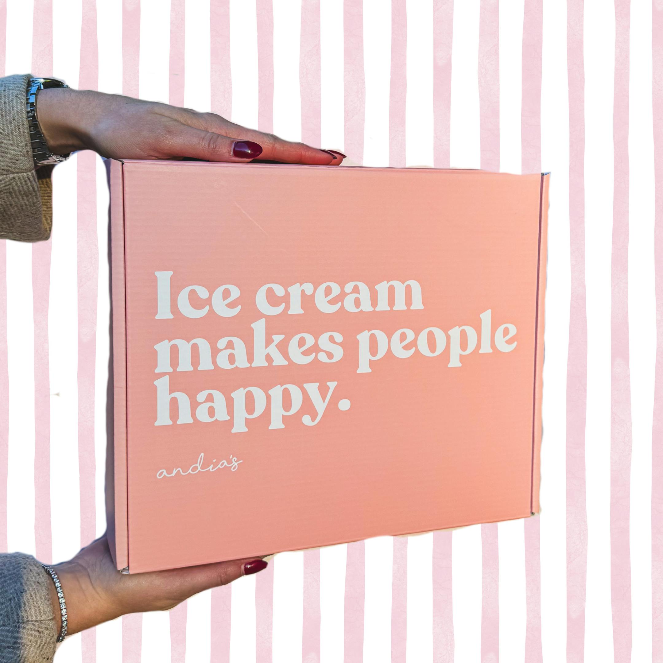 "Chocolate Covered Strawberries" Ice Cream Bites - 5 Pack by Andia's Ice Cream - Alternate image 4