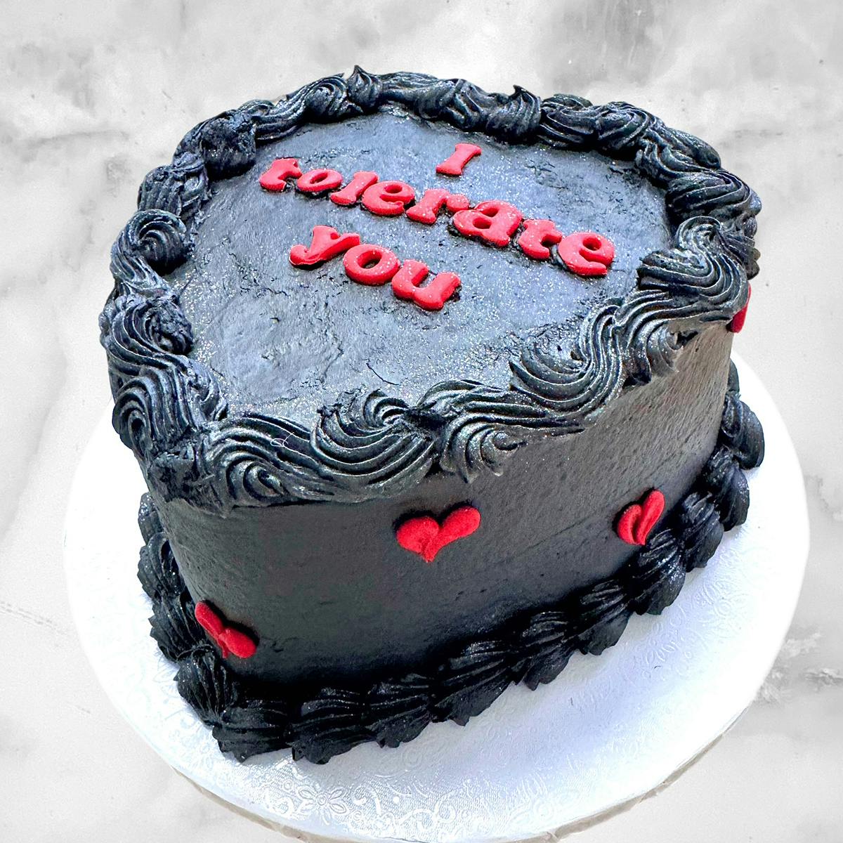 Valentine's Day Heart-Shaped Message Cake - Choose Your Own by Misha's Cupcakes - Alternate image 7