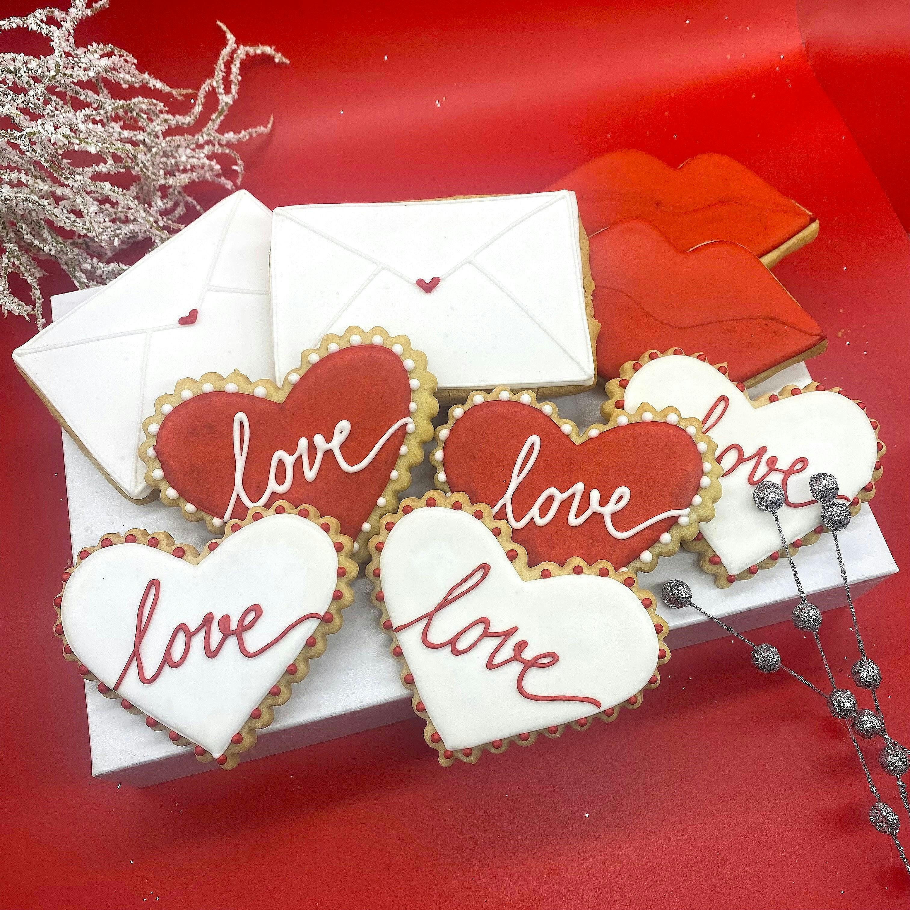Valentine's Day Assorted Cookie Gift Set - 12 Pack by Elegant Desserts