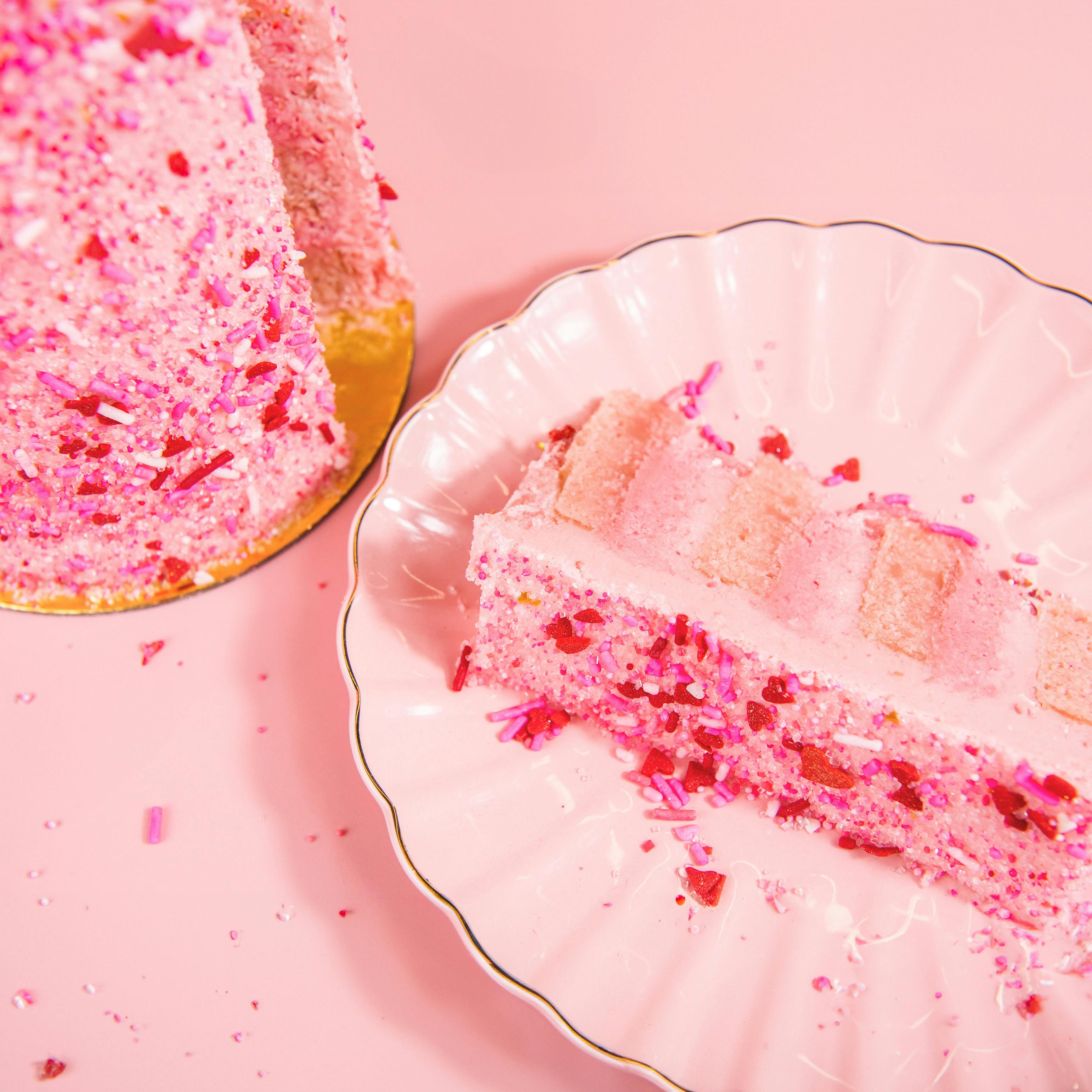 Pink Raspberry Champagne Cake by Trophy Cupcakes - Alternate image 2