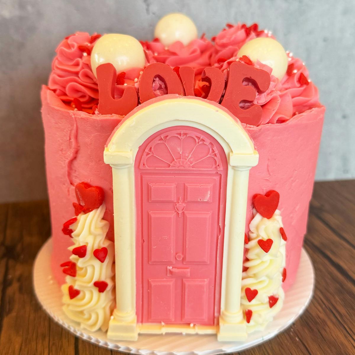 "Love Shack" Chocolate Fudge Cake by Nadia Cakes