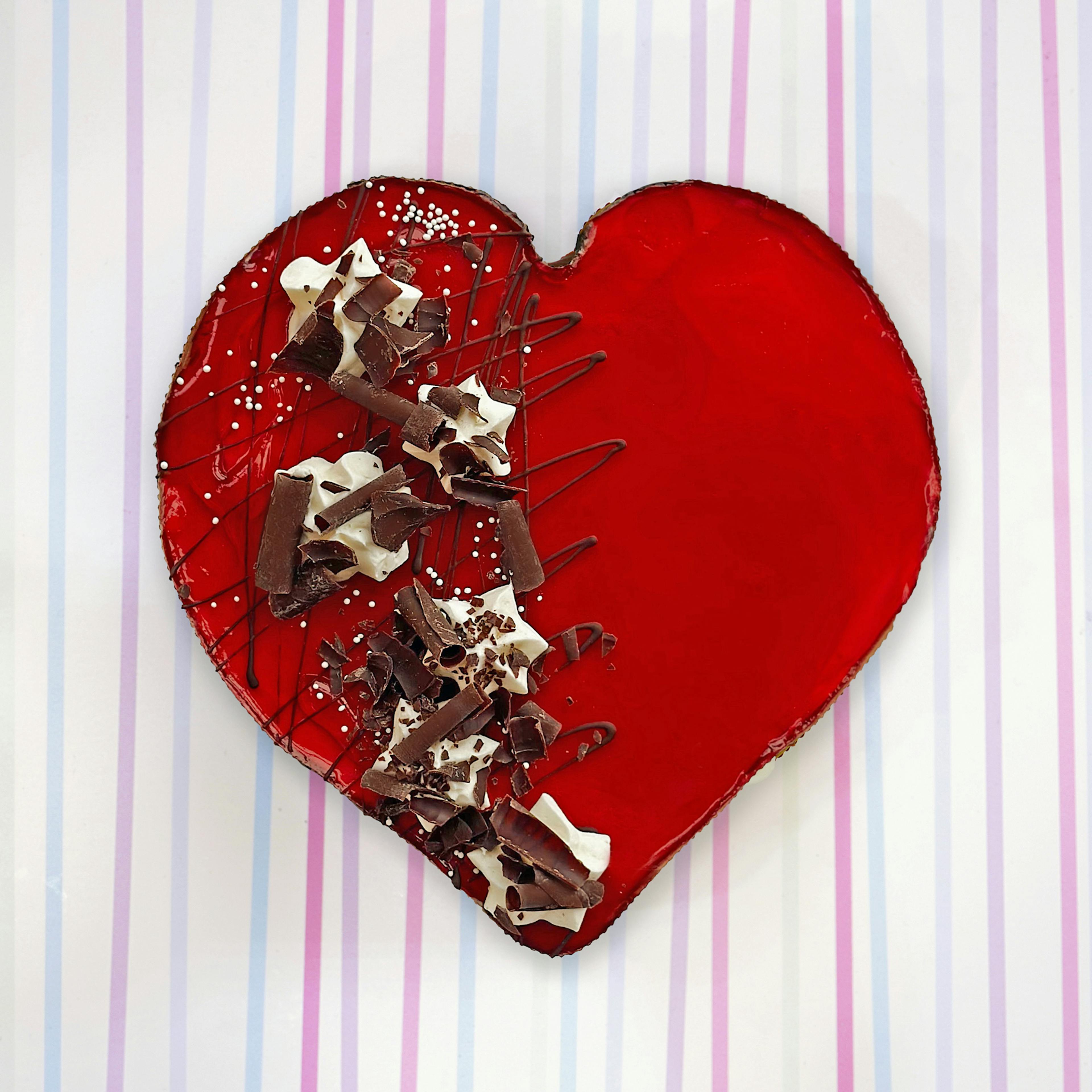 Black Forest Heart-Shaped Cheesecake by Eli's Cheesecake Company