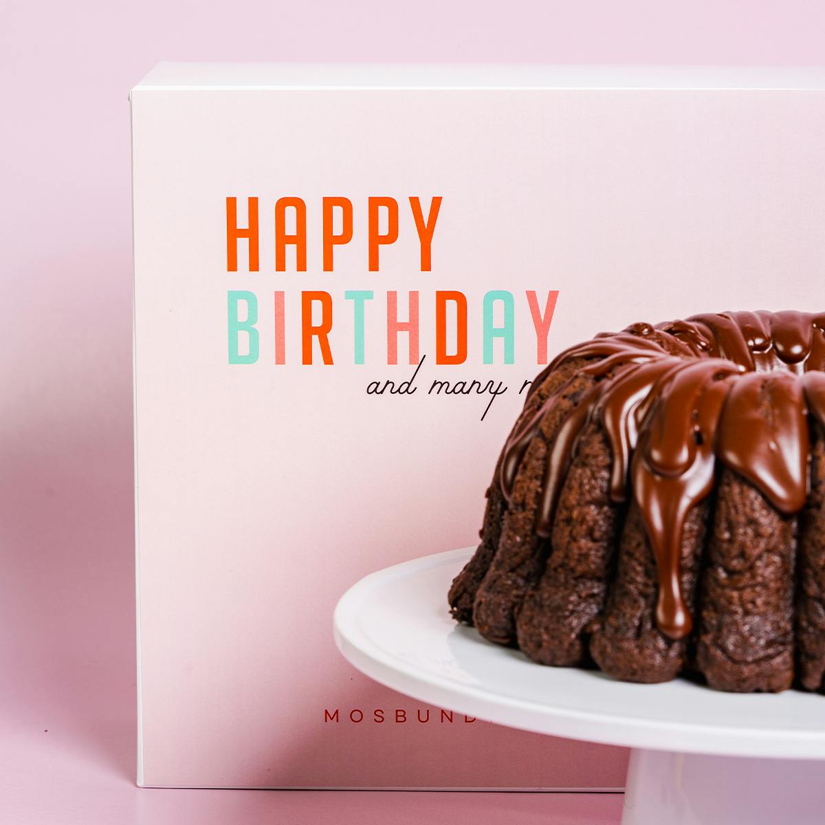 Happy Birthday Bundt Cake Gift Box by Mo's Bundt Cakes - Alternate image 2