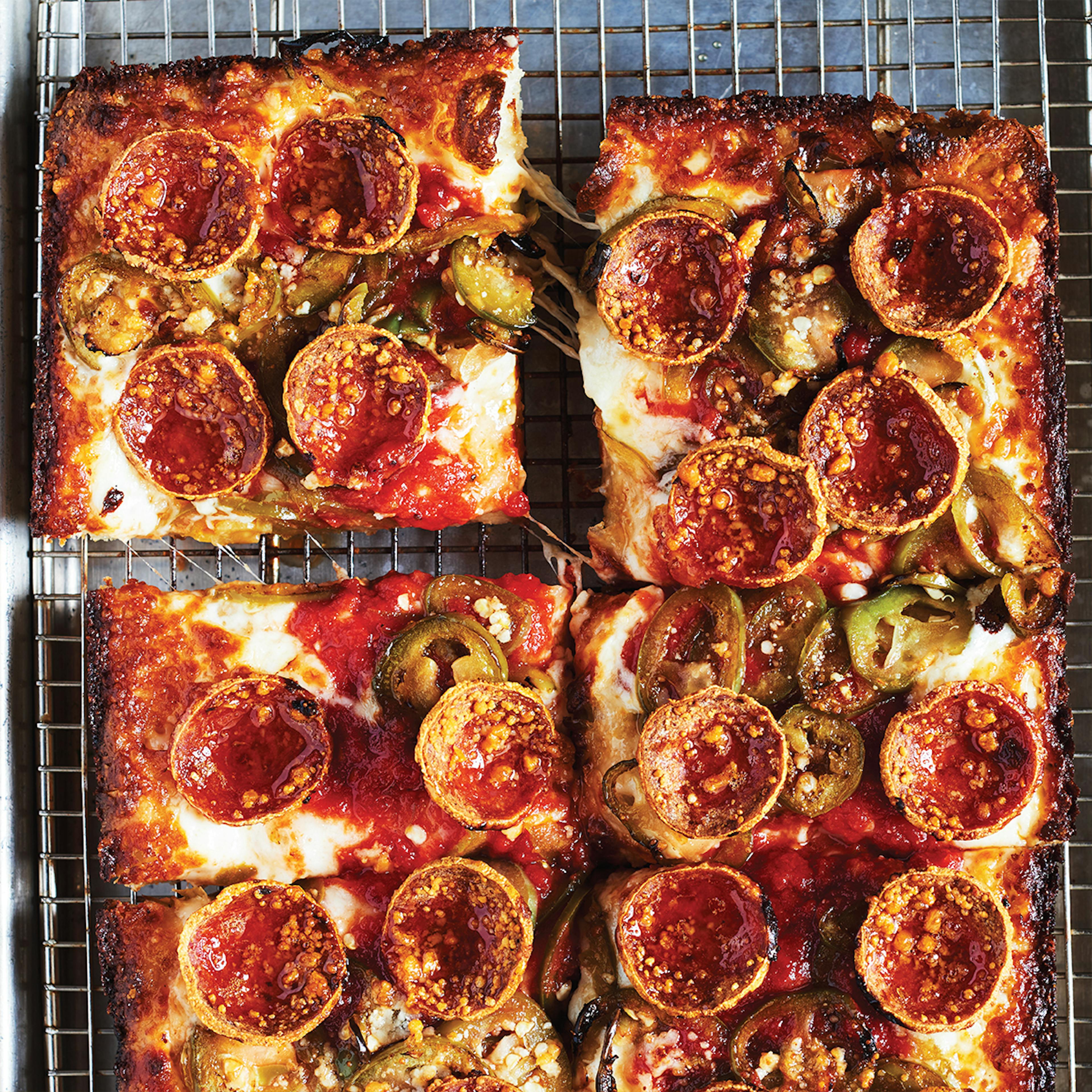 Detroit-Style Pizza + Le Big Matt Burger + BERO Noon Wheat Kit by Emmy Squared - Alternate image 13