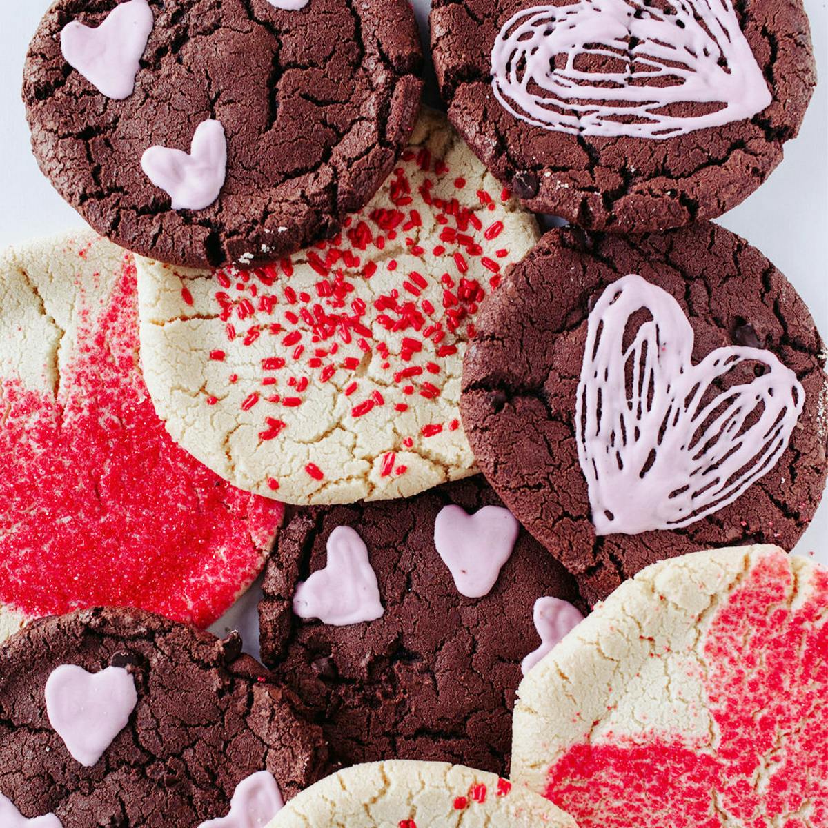 Valentine's Day Baker's Choice GIANT Cookies by T-Rex Cookie Company - Alternate image 1