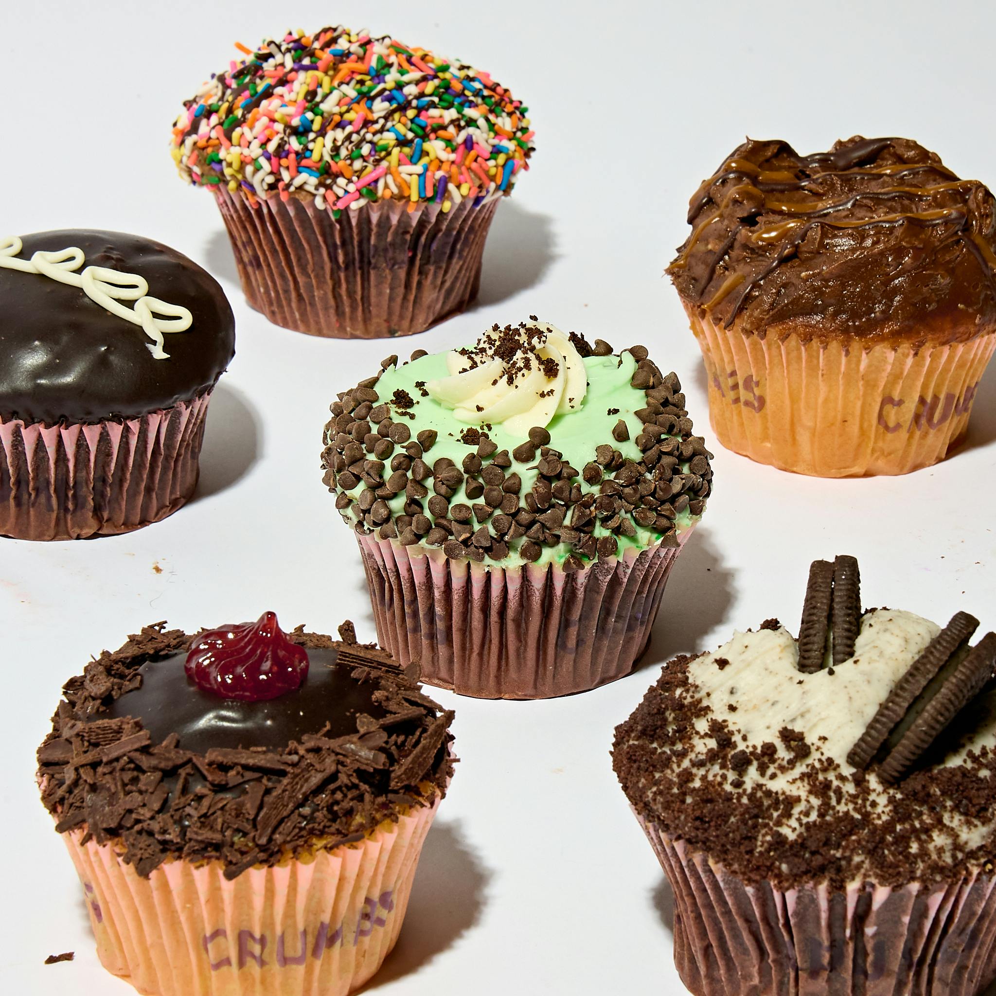 Valentine's Day Jumbo Cupcakes - 12 Pack by Crumbs Bakeshop - Alternate image 1