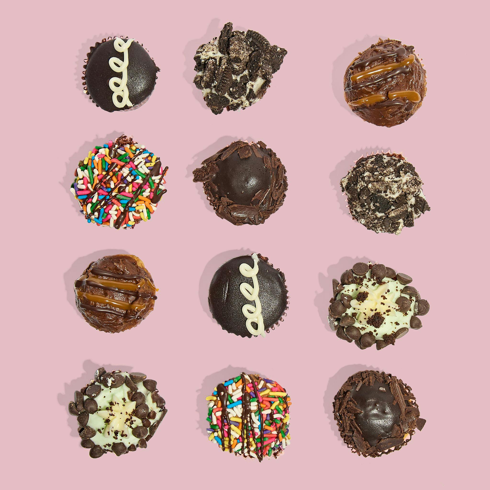 Valentine's Day Mini Cupcakes - 24 Pack by Crumbs Bakeshop - Alternate image 2