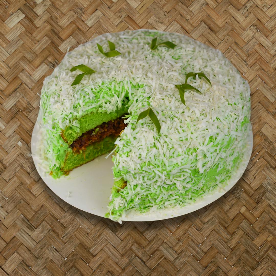 Klepon Cake by Krakatoa Indonesian Cuisine