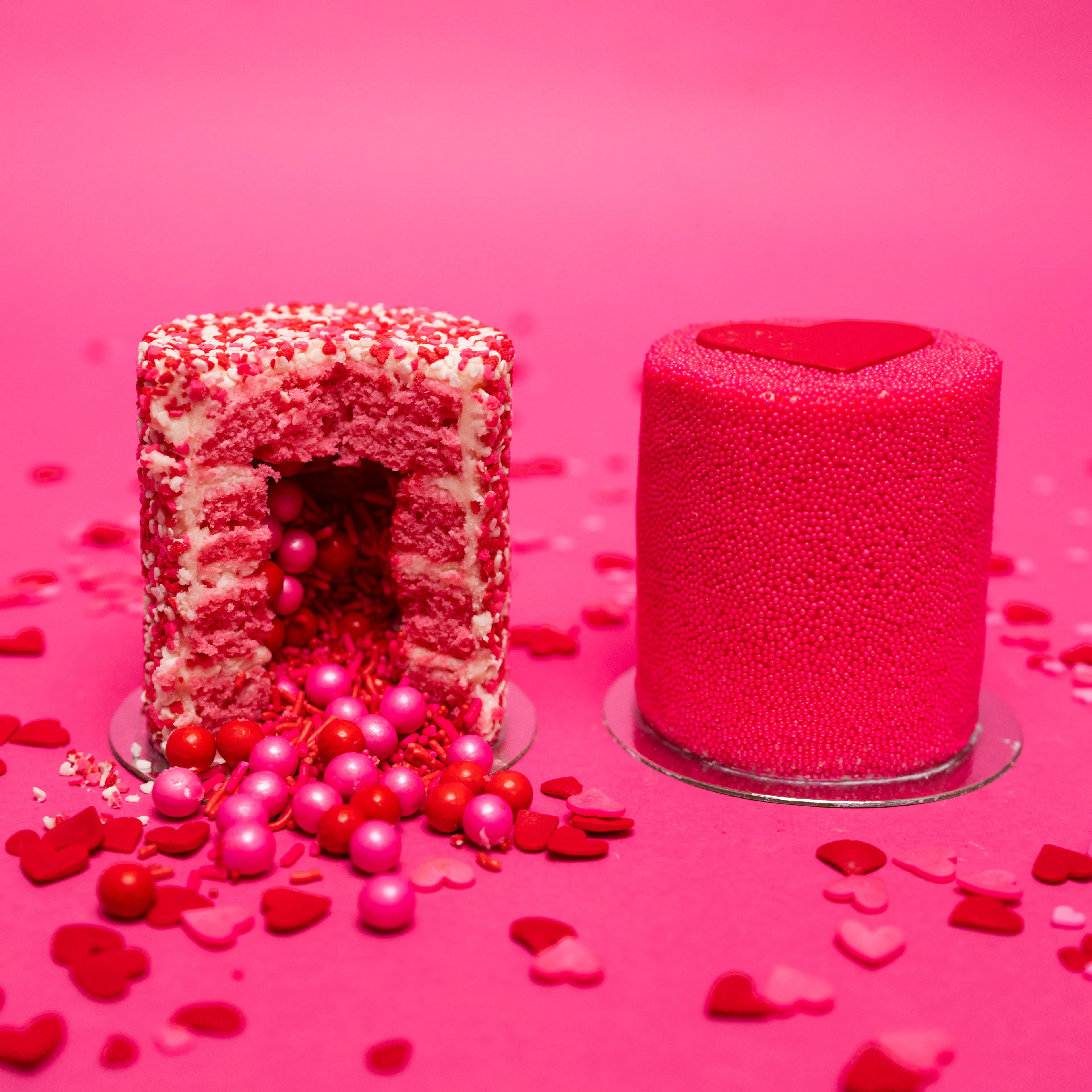 Mini Valentine's Day Explosion® Cakes - 2 Pack by Flour Shop - Alternate image 3