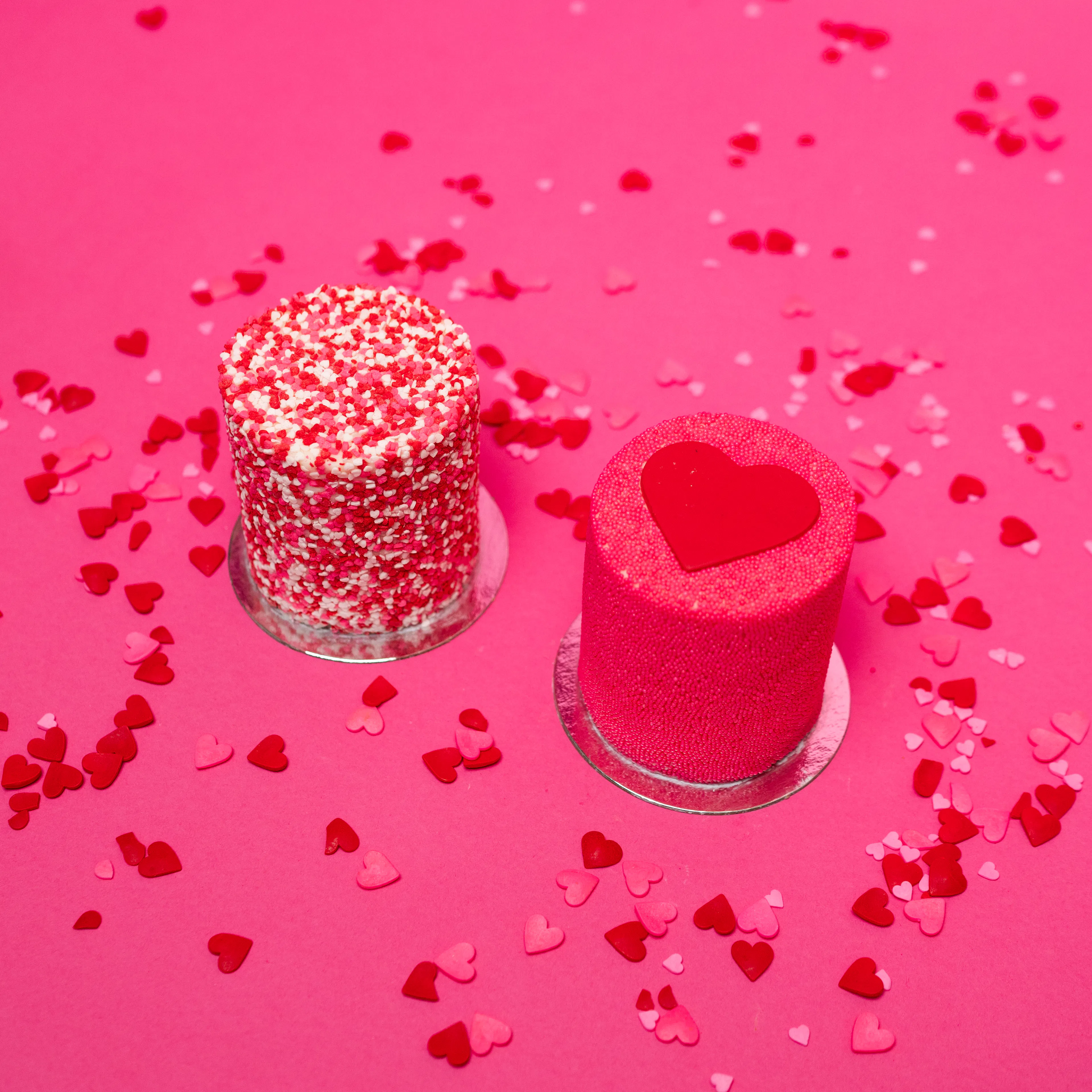 Mini Valentine's Day Explosion® Cakes - 2 Pack by Flour Shop - Alternate image 1