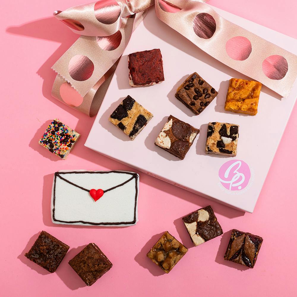 Love Letter Brownie Gift Box by Brownie Points