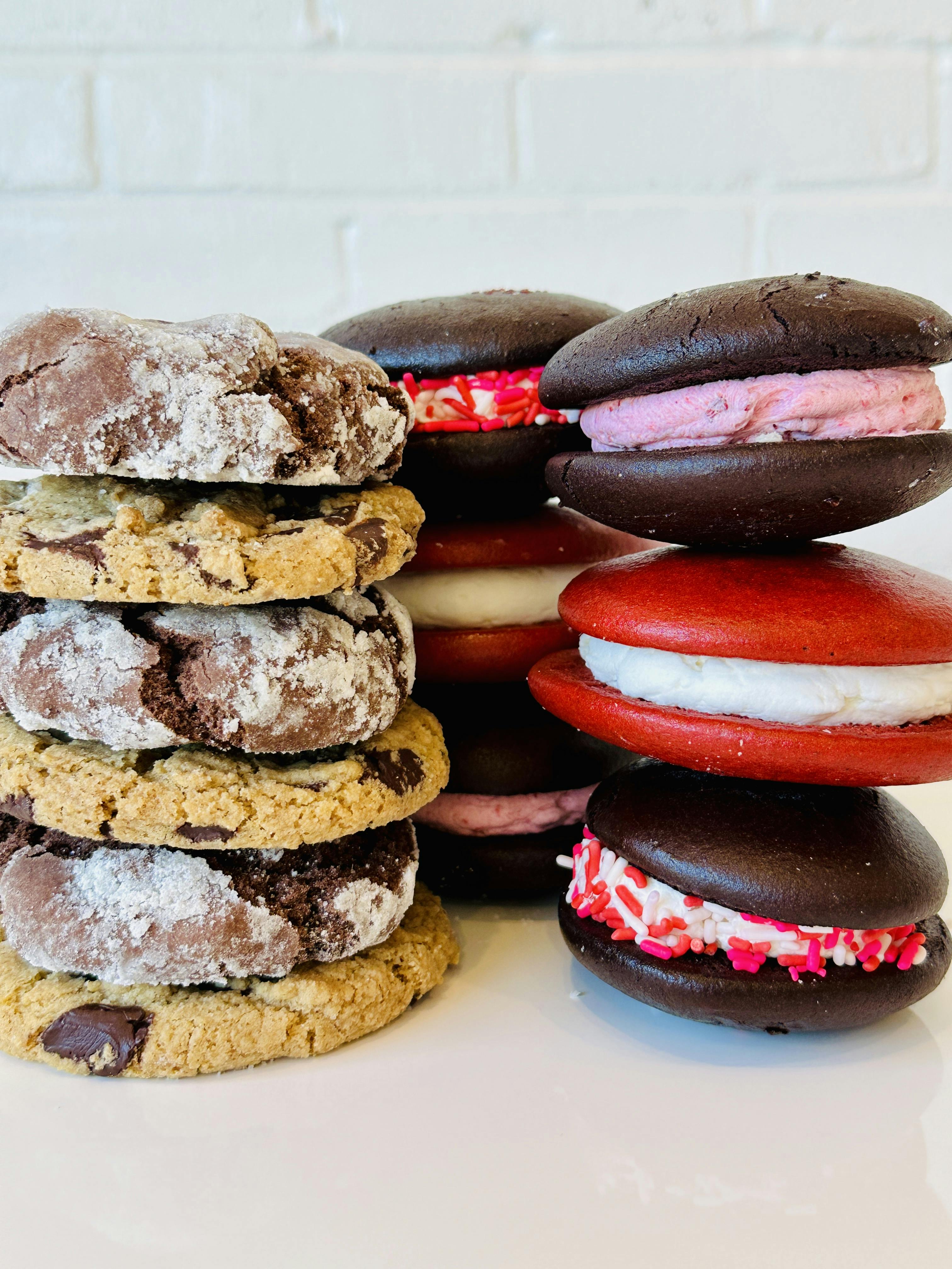 Gluten Free & Vegan Valentine's Day Whoopie Pie & Cookie Combo by Ocean House Bakery